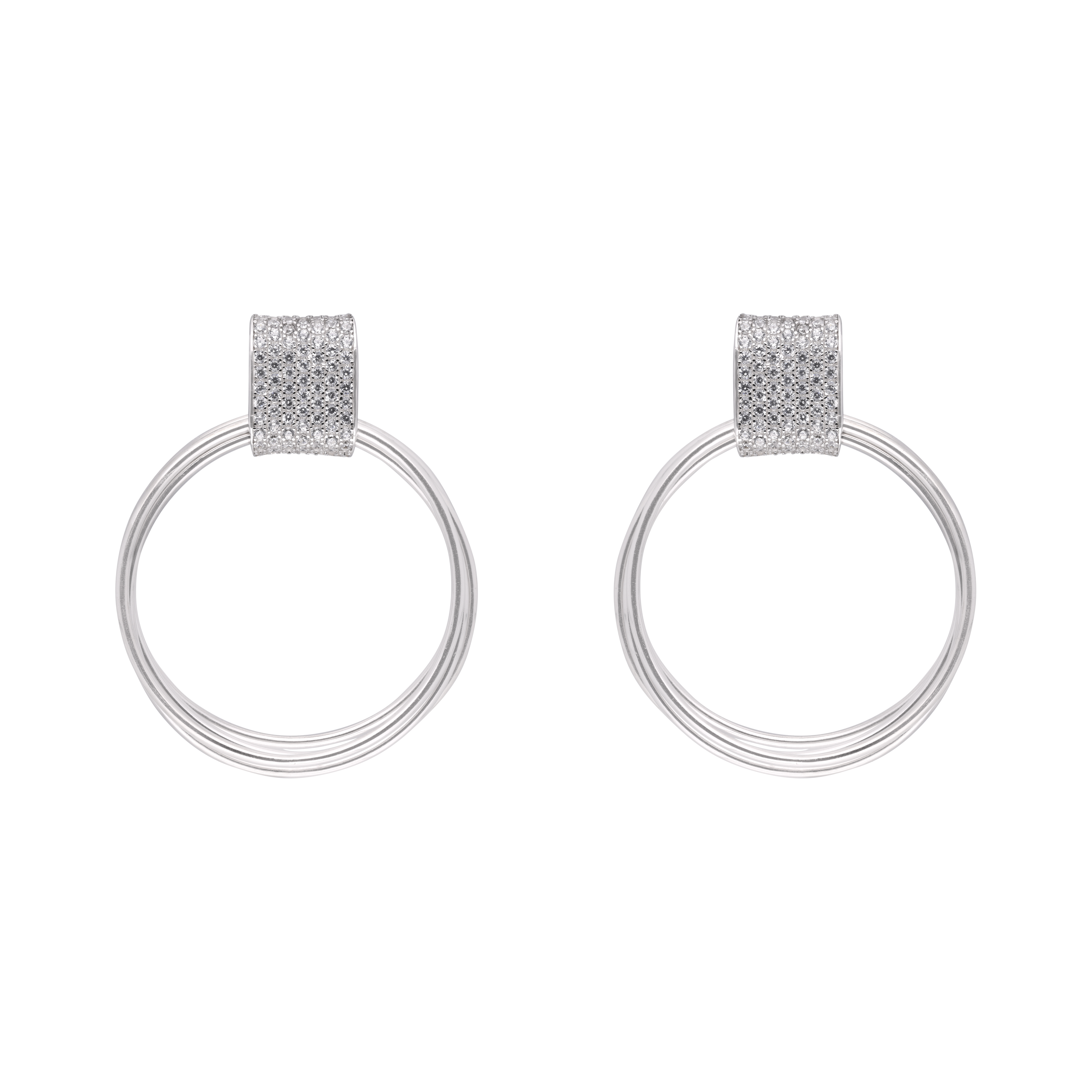 Triple Circle Earrings | SKU : 0020860097, 0003402054, 0020860080, 0003402047, 0020860110