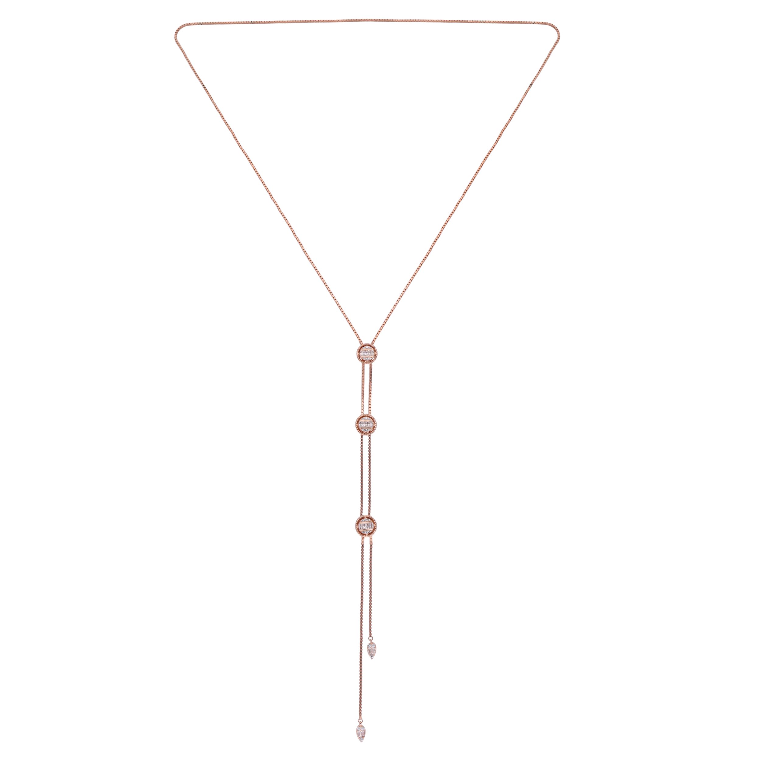 Adjustable Zircon Necklace | SKU : 0020860295, 0003401958, 0020860271, 0003401965