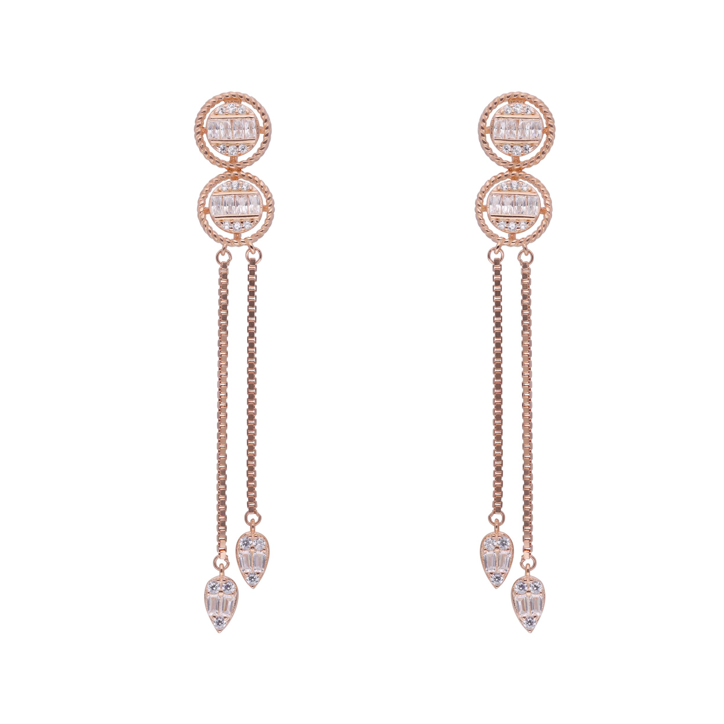 Long Zircon Drop Earrings | SKU : 0020860301, 0003401941, 0020860288, 0003401972