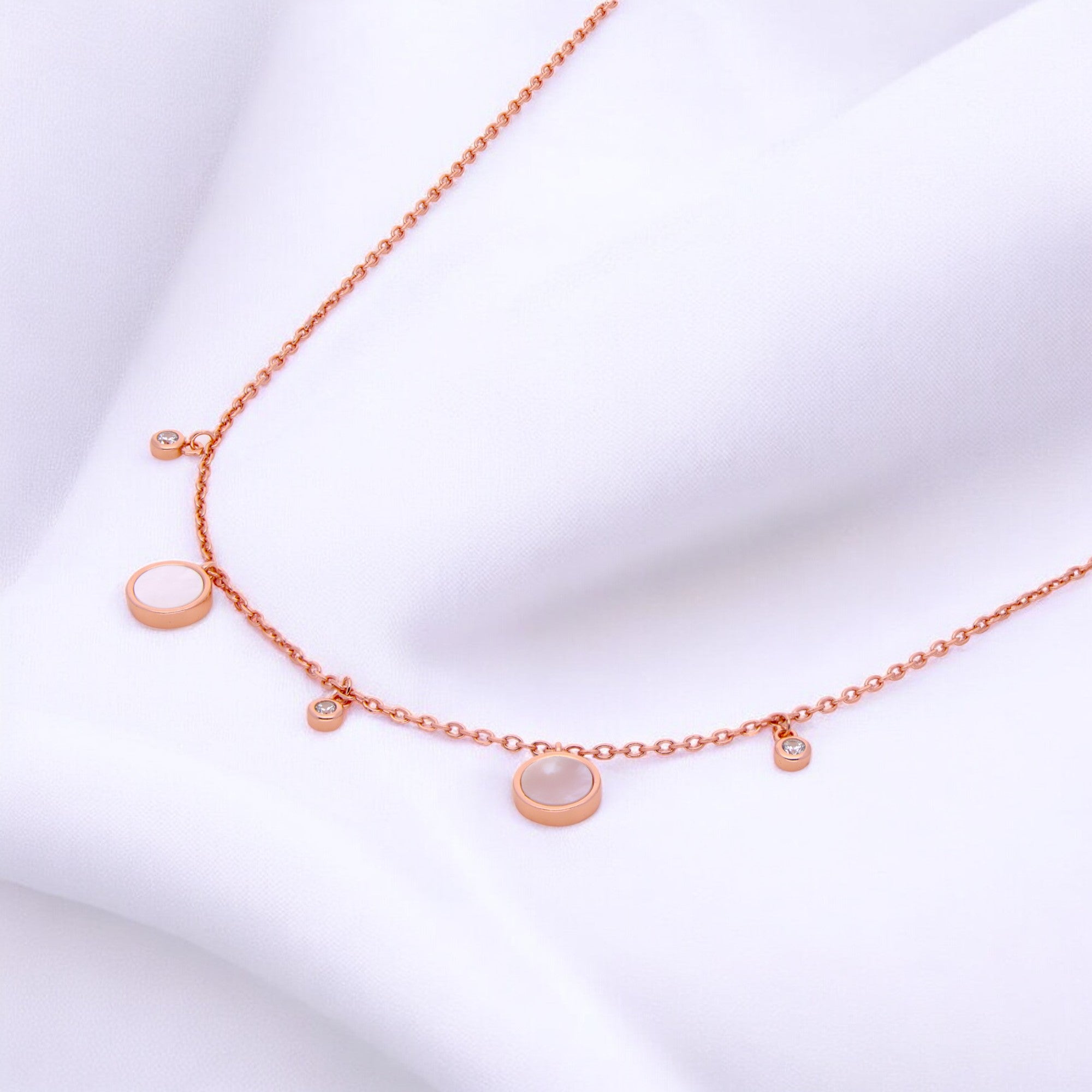 Gemstone Elegance Lightweight Neckchain | SKU : 0020884925, 0020883720, 0003399347