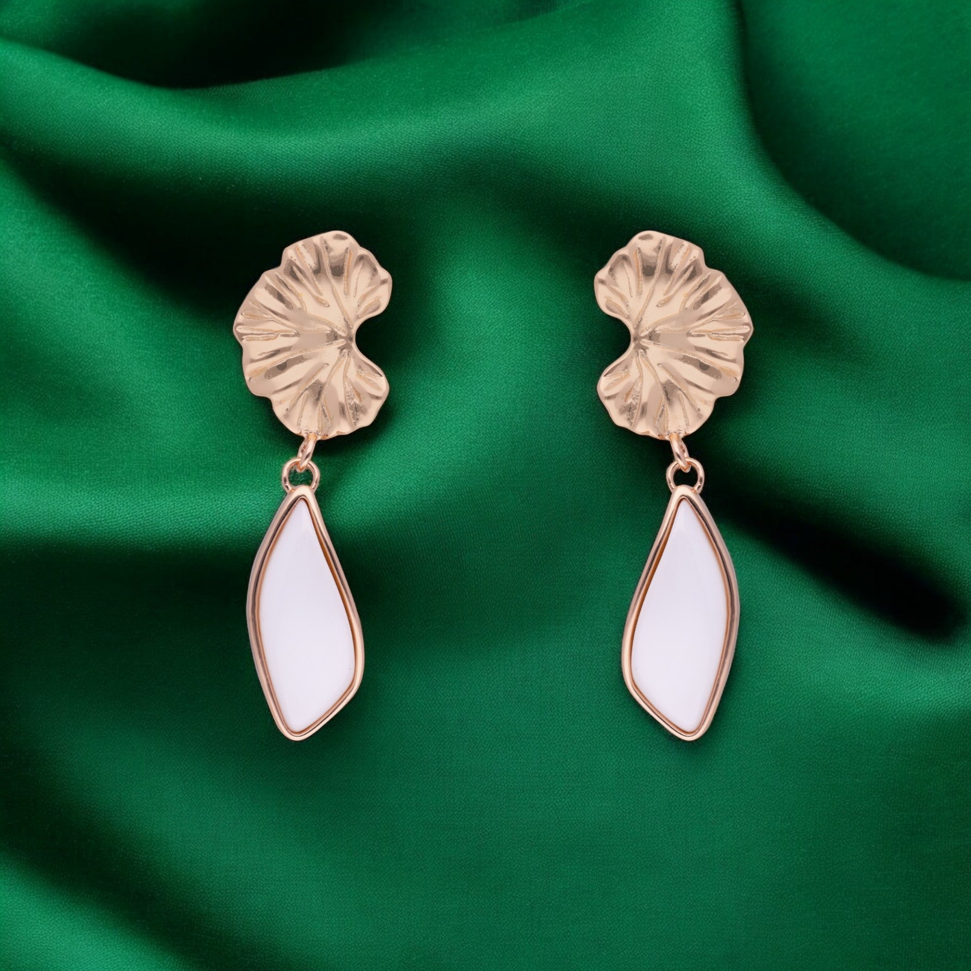 Sterling Silver Ornate Gem Eardrops | SKU : 0021131745, 0021131752, 0021131769