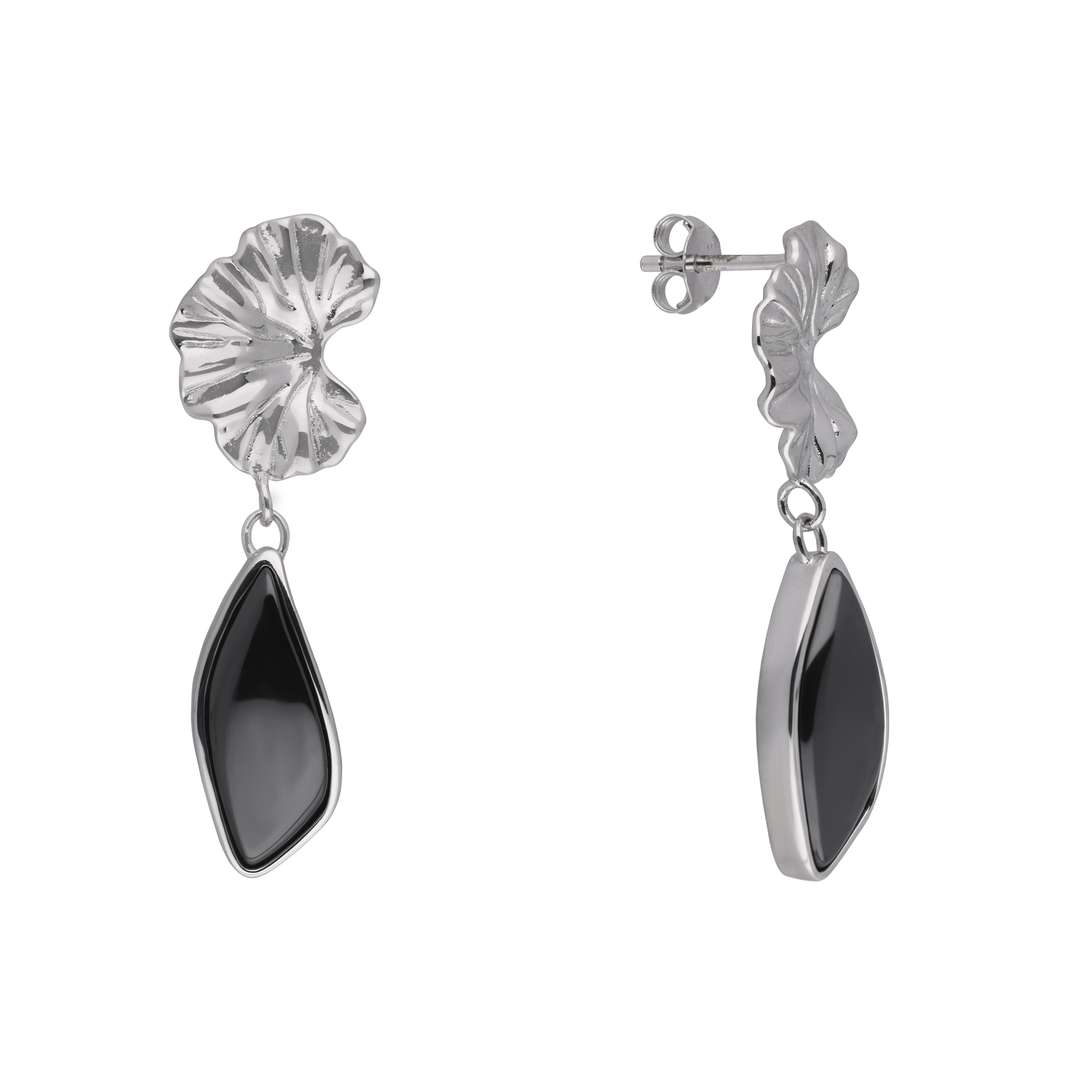 Sterling Silver Ornate Gem Eardrops | SKU : 0021131745, 0021131752, 0021131769