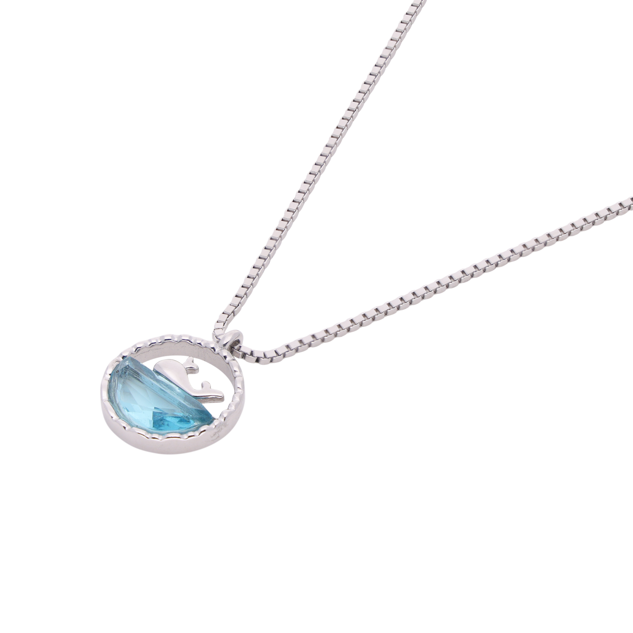 Blue Dolphin Ocean Pendant | SKU : 0021142857, 0021142864, 0021142888, 0021142833, 0021142840, 0003523551, 0003523537