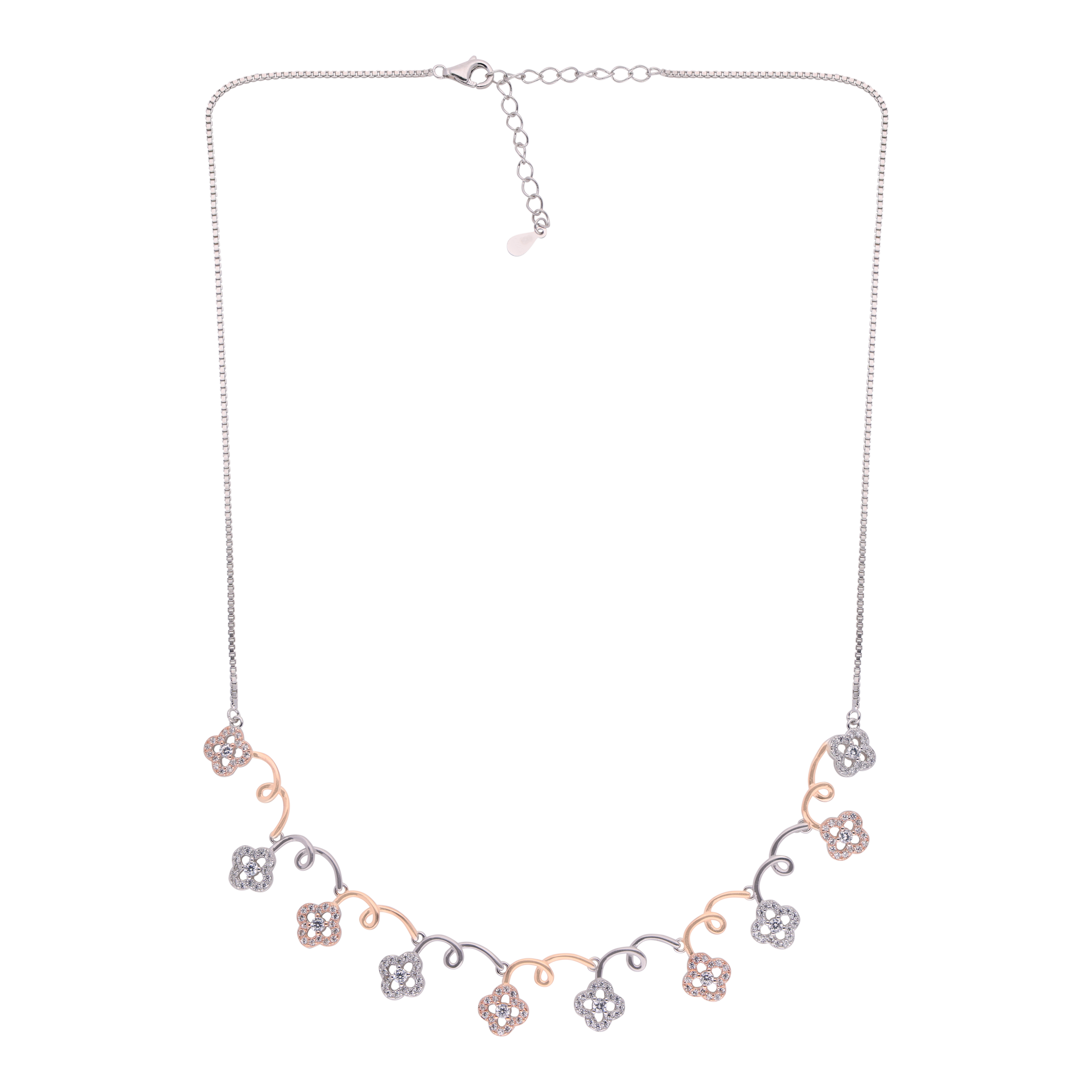 Golden Twilight Sterling Silver Necklace | SKU : 0021142932