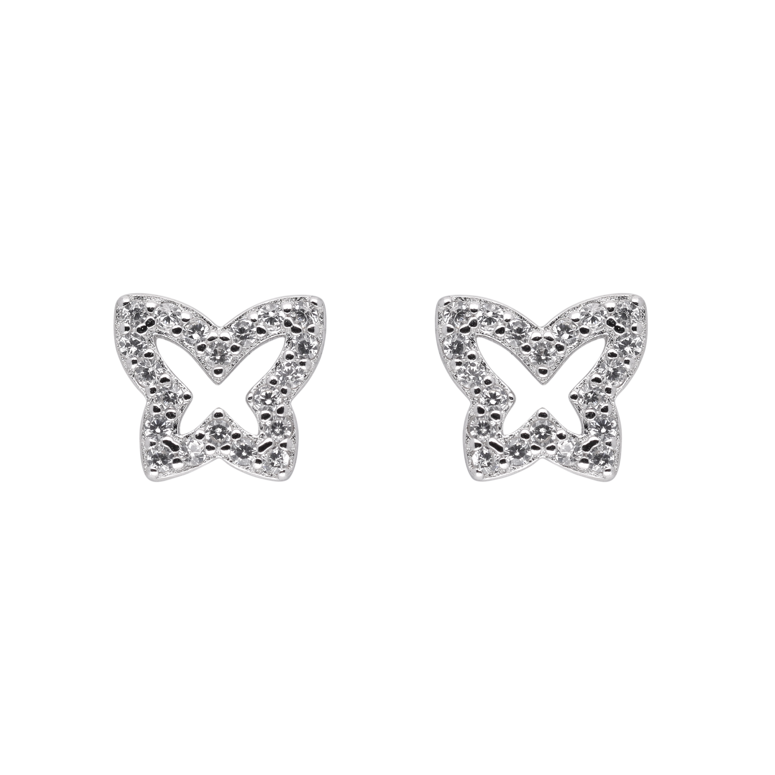 Stellar Spark Silver Ear Studs | SKU : 0021143021