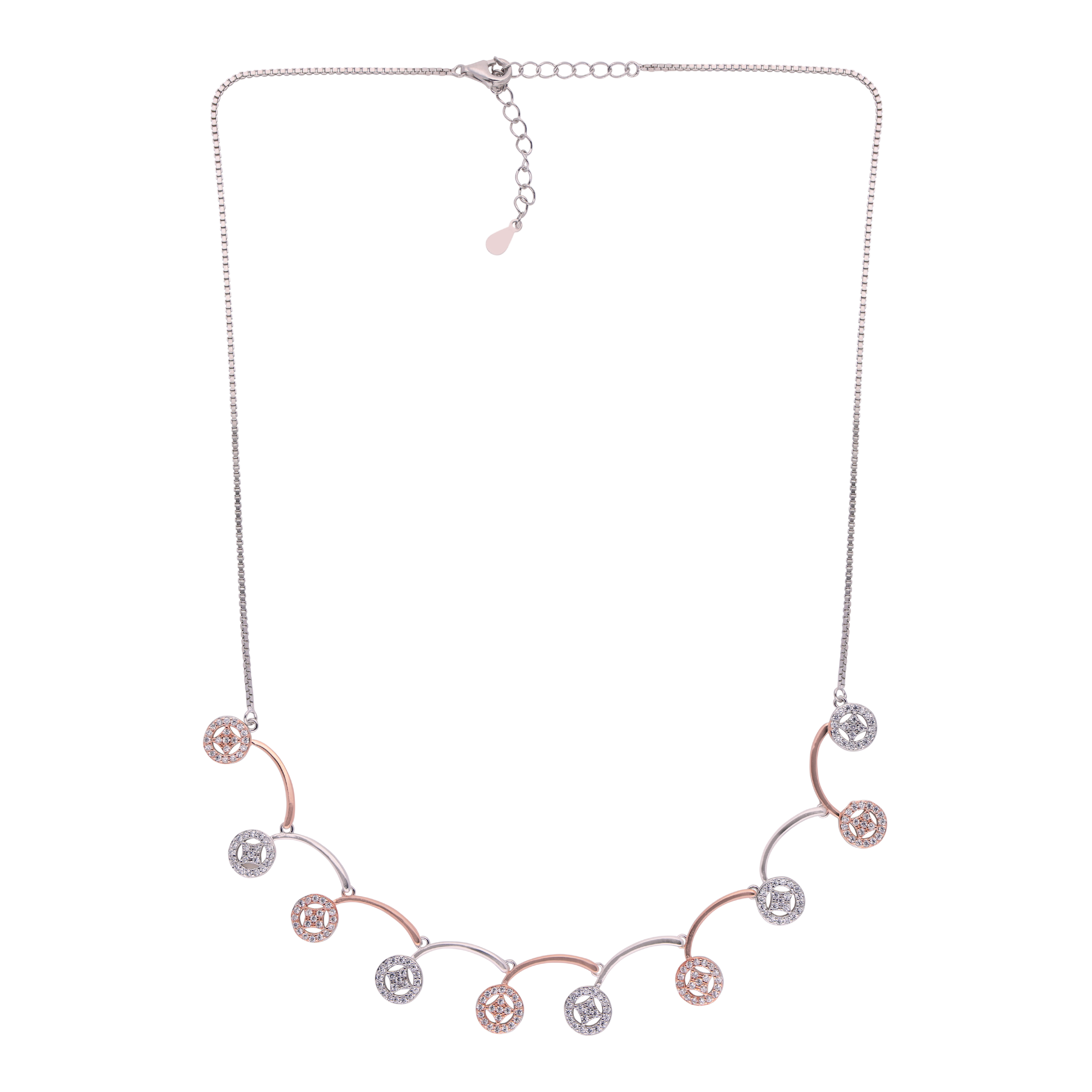 Eternal Spark Silver Necklace | SKU : 0021143076