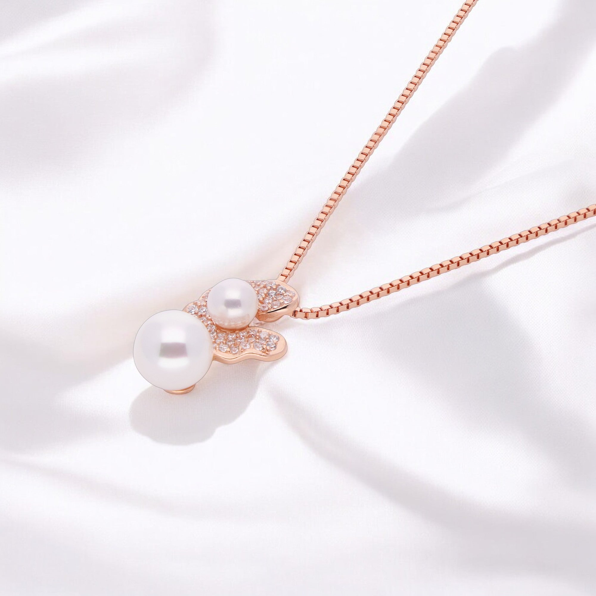 Lustrous Pearl Zircon Pendant | SKU : 0021150098, 0021150104, 0021150081, 0021150074, 0021150067, 0021150050