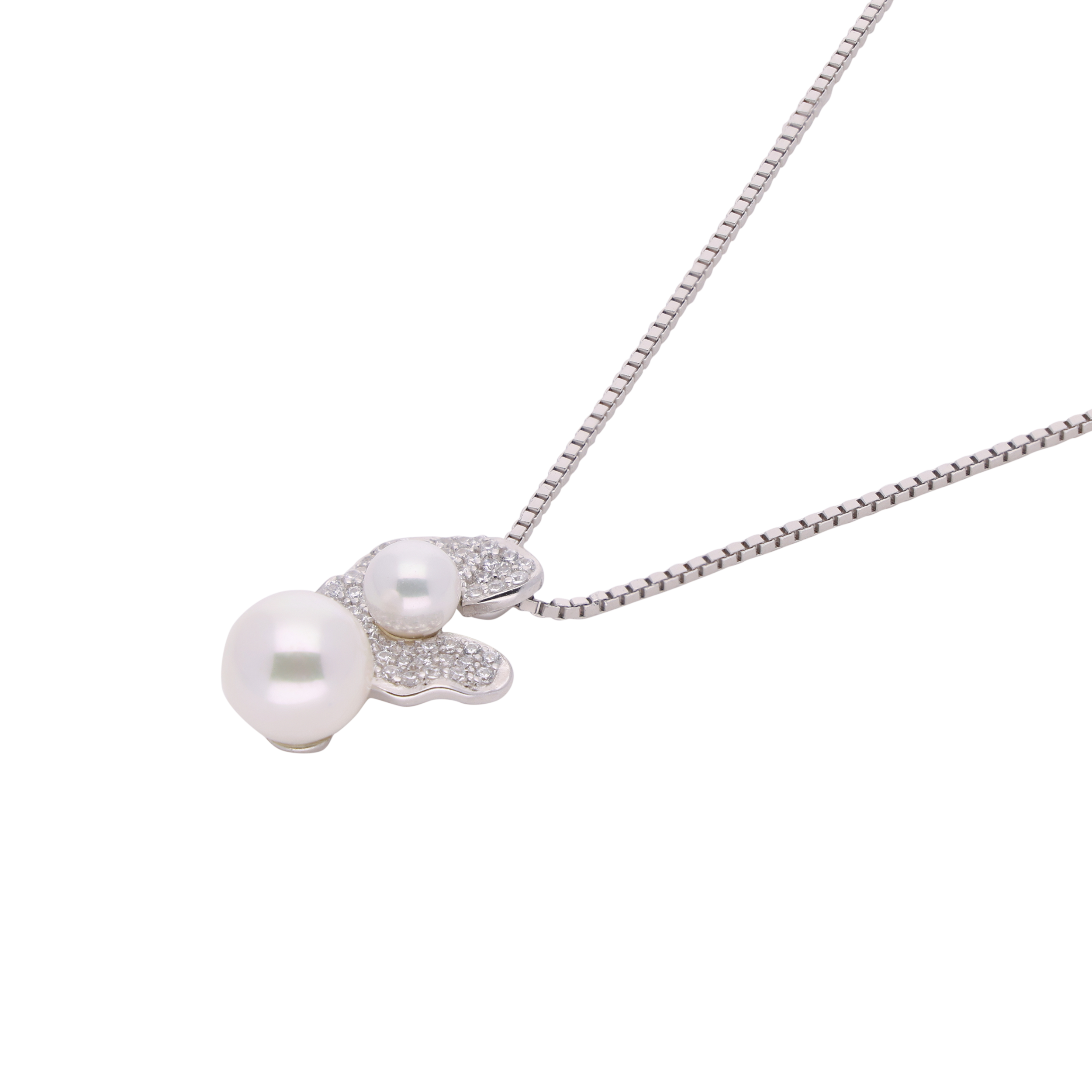 Lustrous Pearl Zircon Pendant | SKU : 0021150098, 0021150104, 0021150081, 0021150074, 0021150067, 0021150050