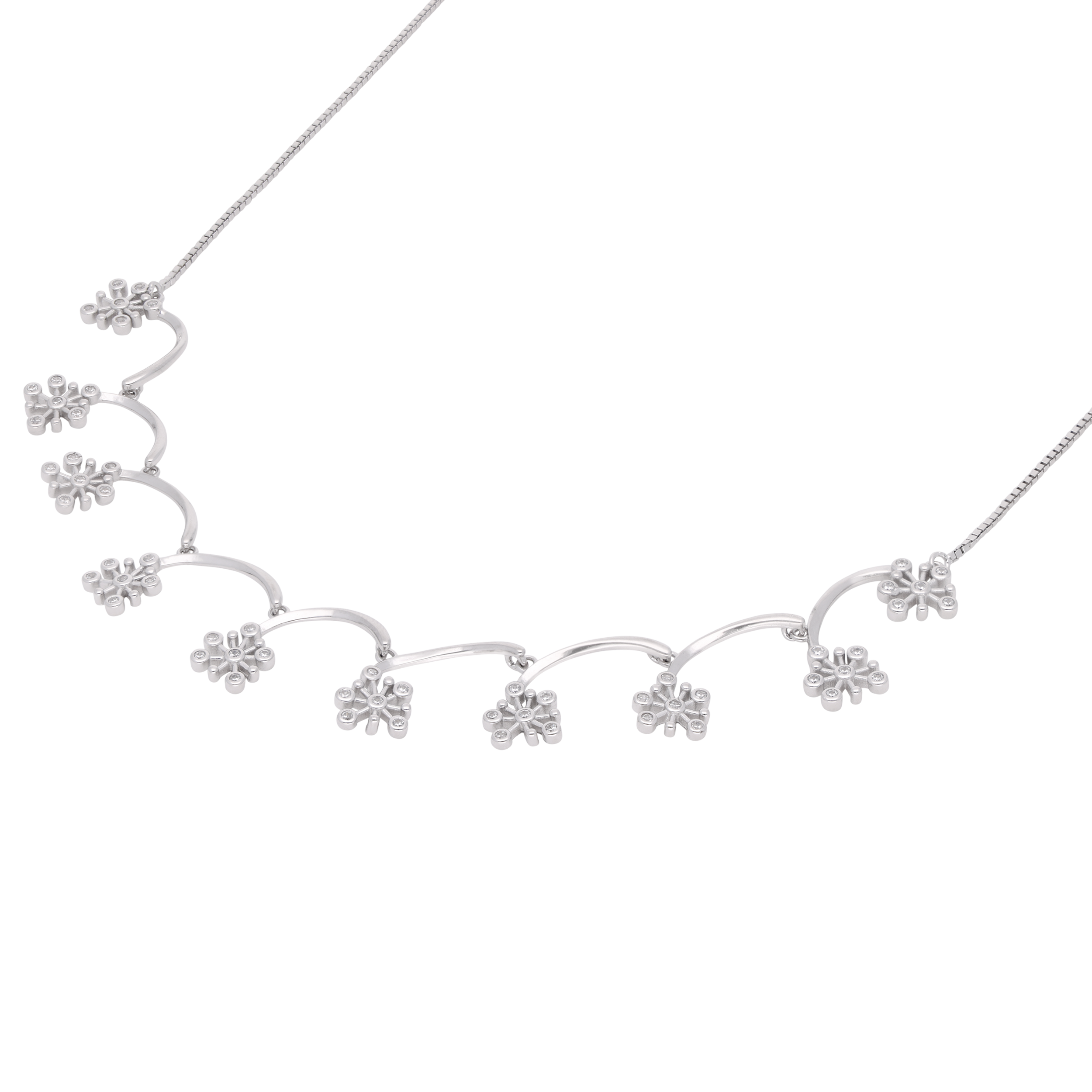 Sterling Silver Daisy Vine Necklace | SKU : 0021158759