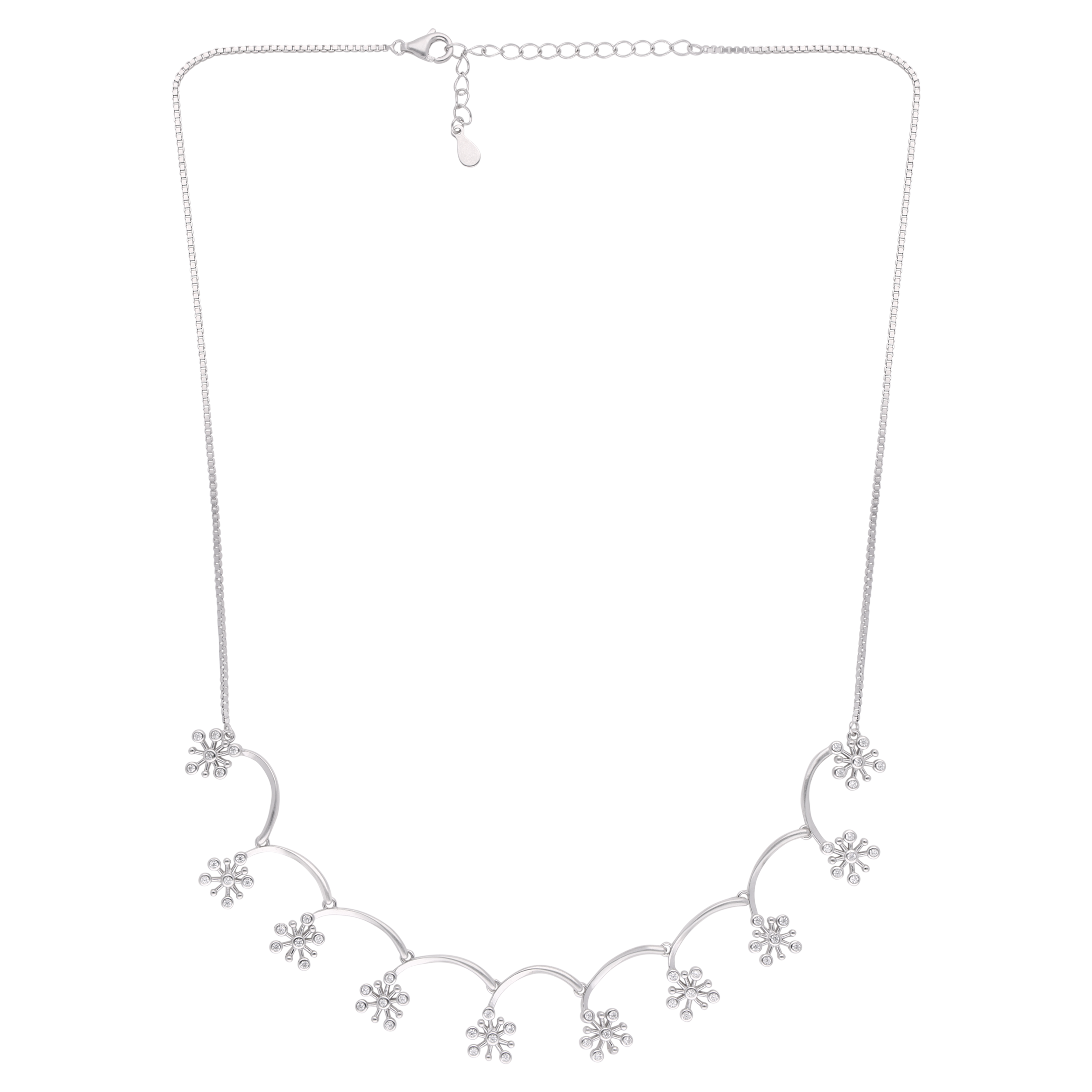 Sterling Silver Daisy Vine Necklace | SKU : 0021158759