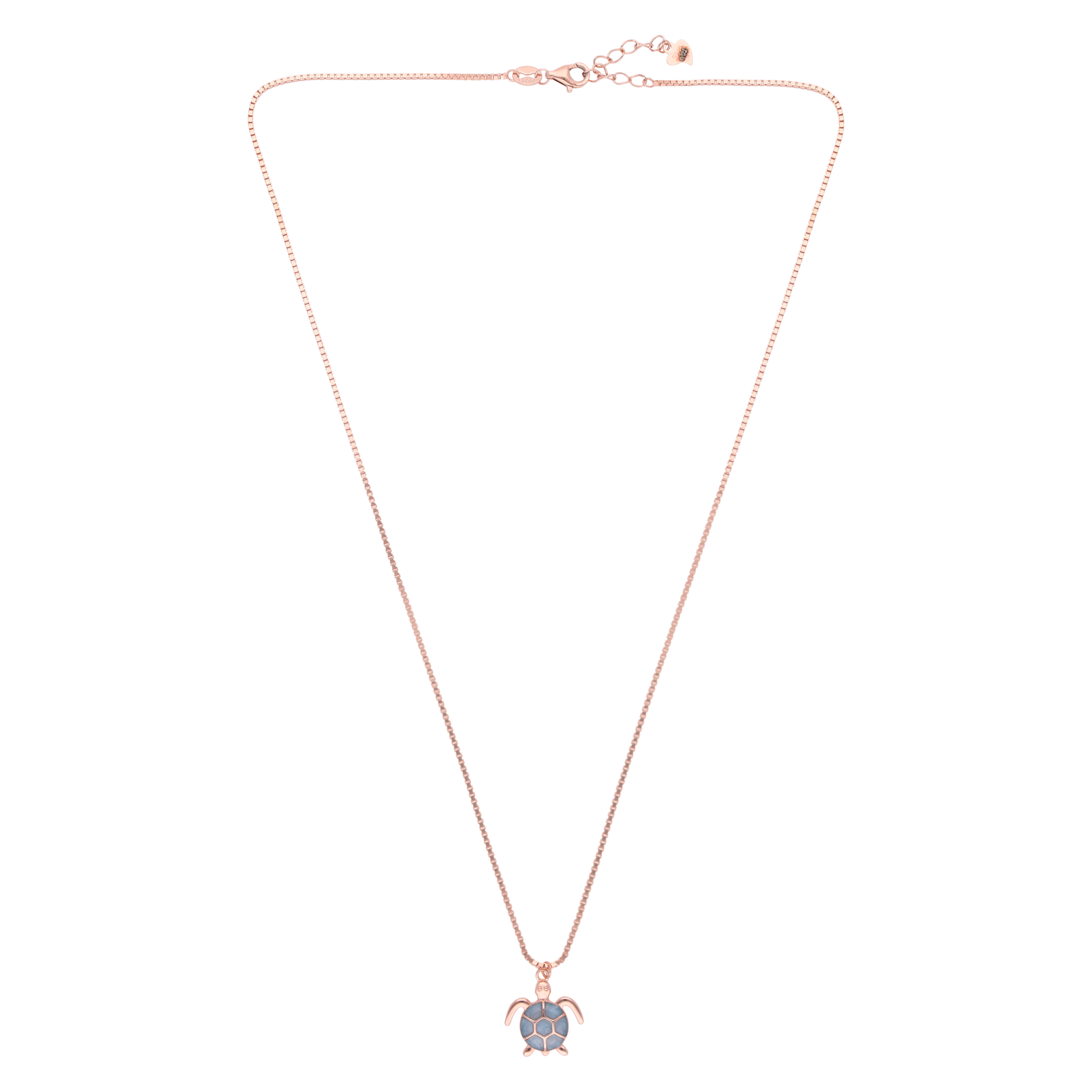 Rose Gold Sterling Silver Turtle Pendant Necklace | SKU : 0021173936, 0021173943, 0021173950, 0021173967, 0021173974, 0021173981, 0021173998, 0003525289, 0003525258, 0003525272, 0003525265