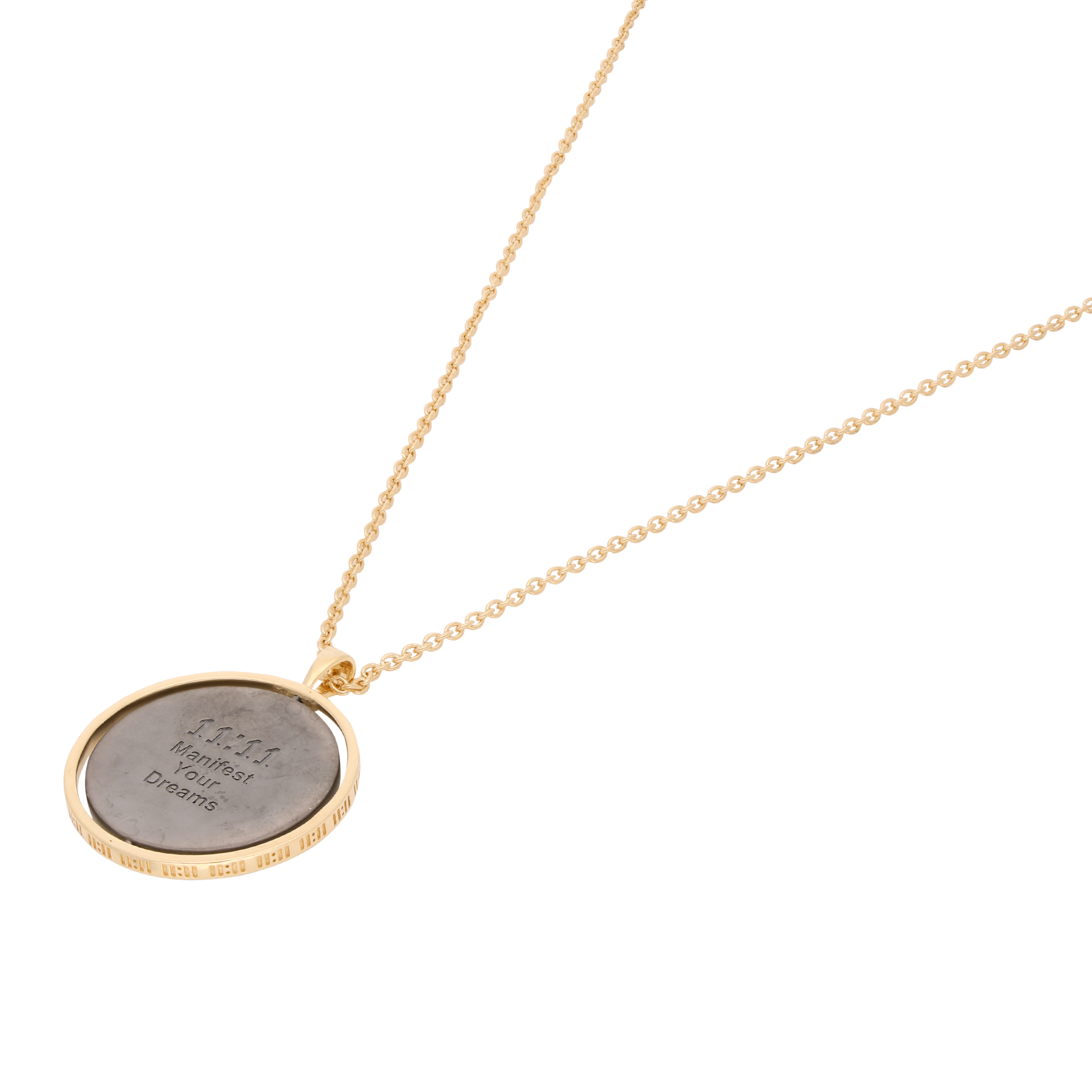 11:11 Evil Eye Chain Pendant – Gold Finish Sterling Silver with Gemstone | SKU : 0020986070, 0021182310, 0003499078, 0021182235