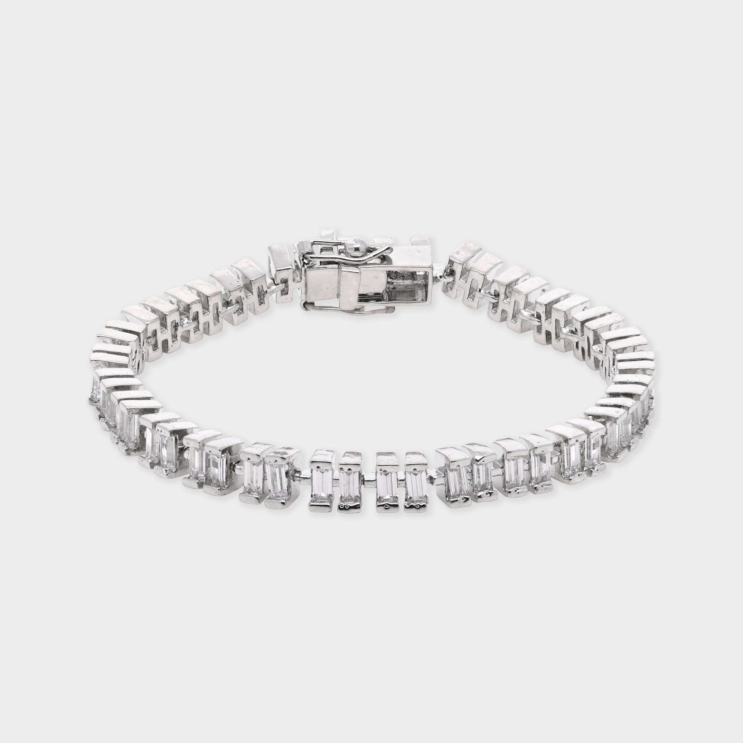 Celestial Ice Emerald-Cut Tennis Bracelet | SKU: 0021325977