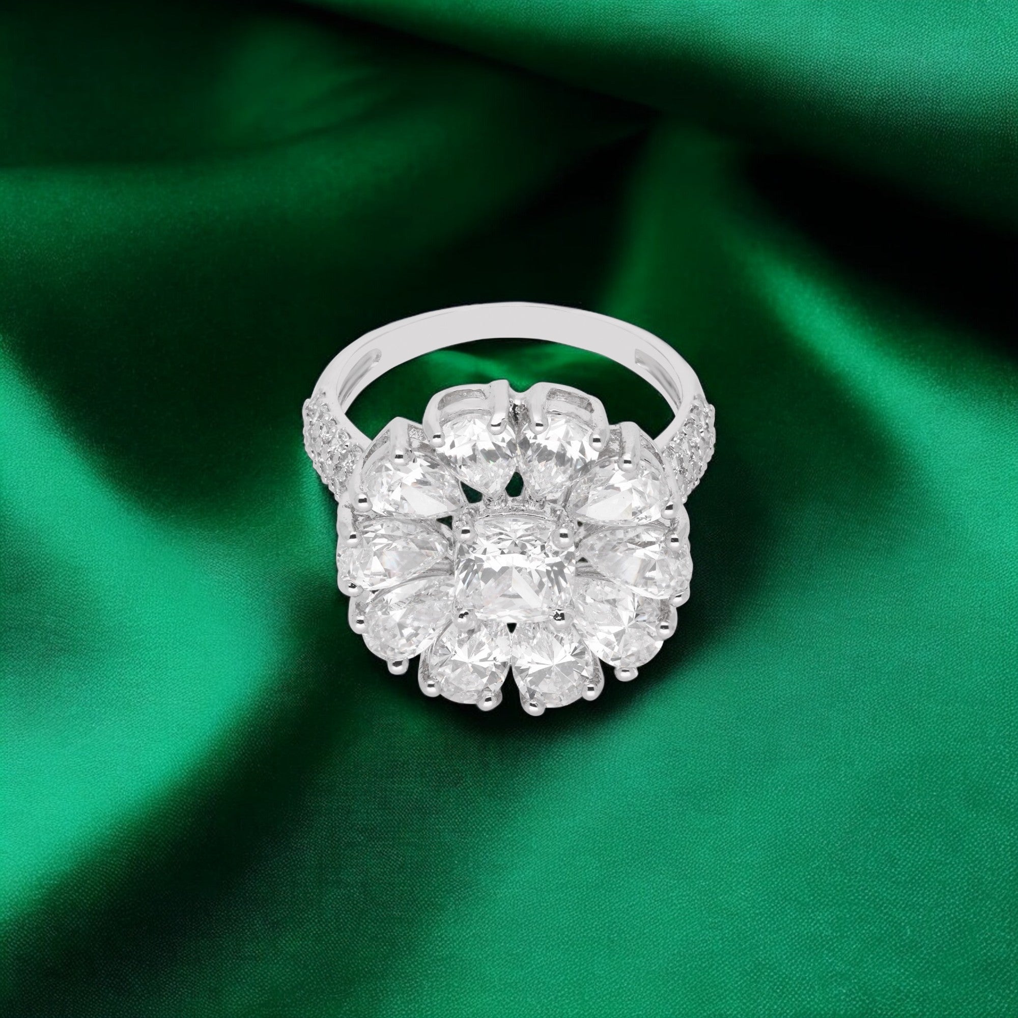 Sterling Silver Imperial Radiance Ring | SKU : 0021423185