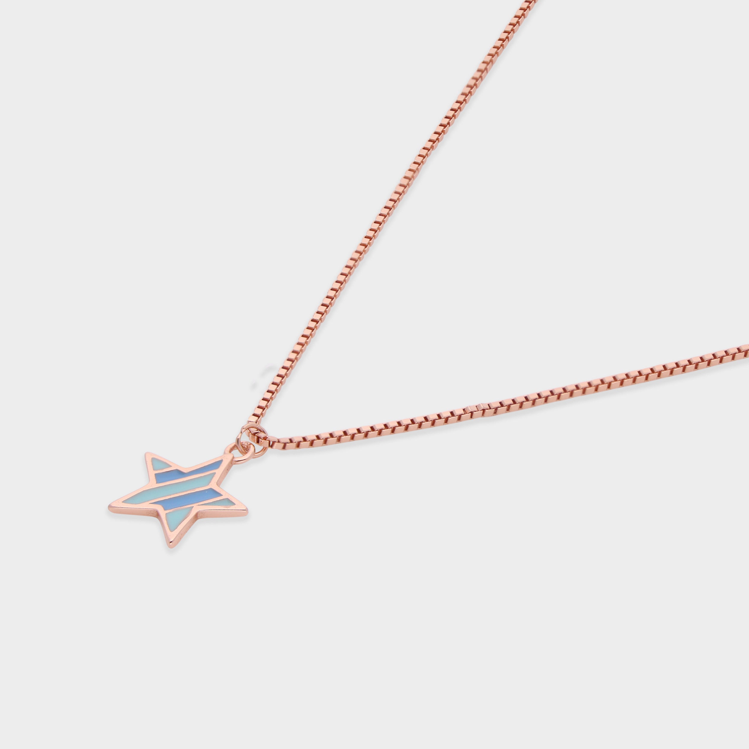 Starlit Trail Sterling Silver Pendant – A Celestial Symbol of Dreams and Aspirations | SKU : 0021546365, 0021546372