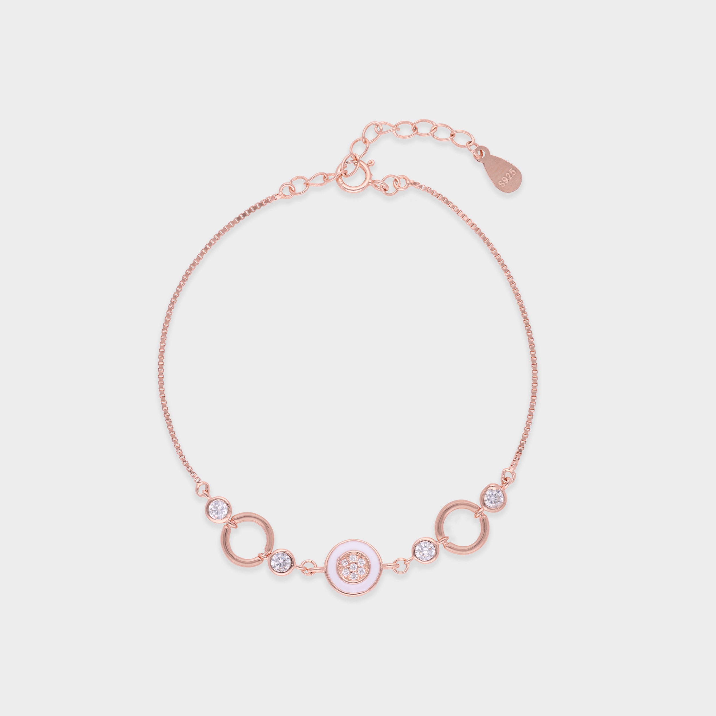 Celestial Orbit Sterling Silver Bracelet – A Symphony of Light and Motion | SKU : 0021546600, 0003631065