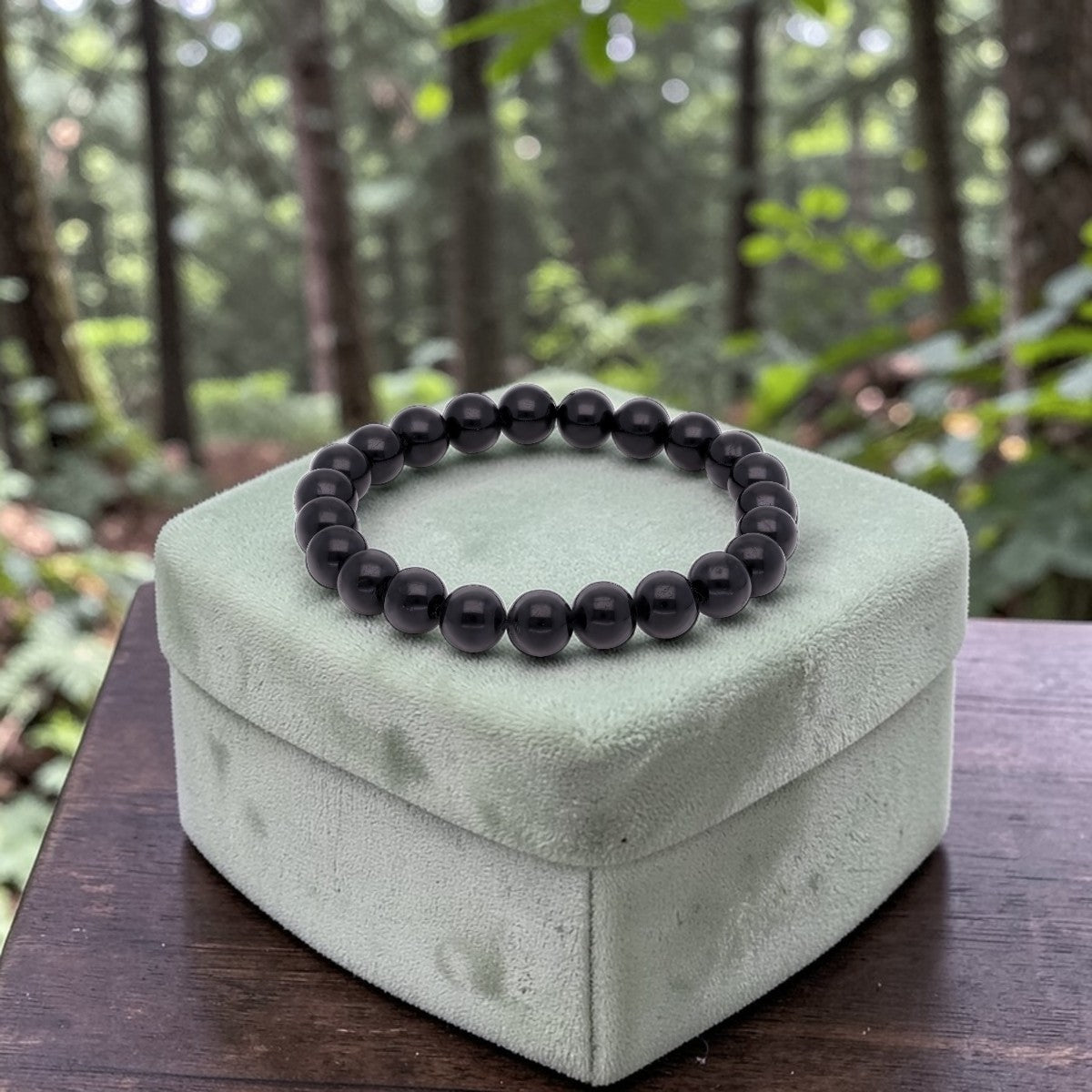 Black Tourmaline Protection Energy Bracelet | SKU : 0004960263, 0005561261, 0005561230, 0005561254, 0005561247