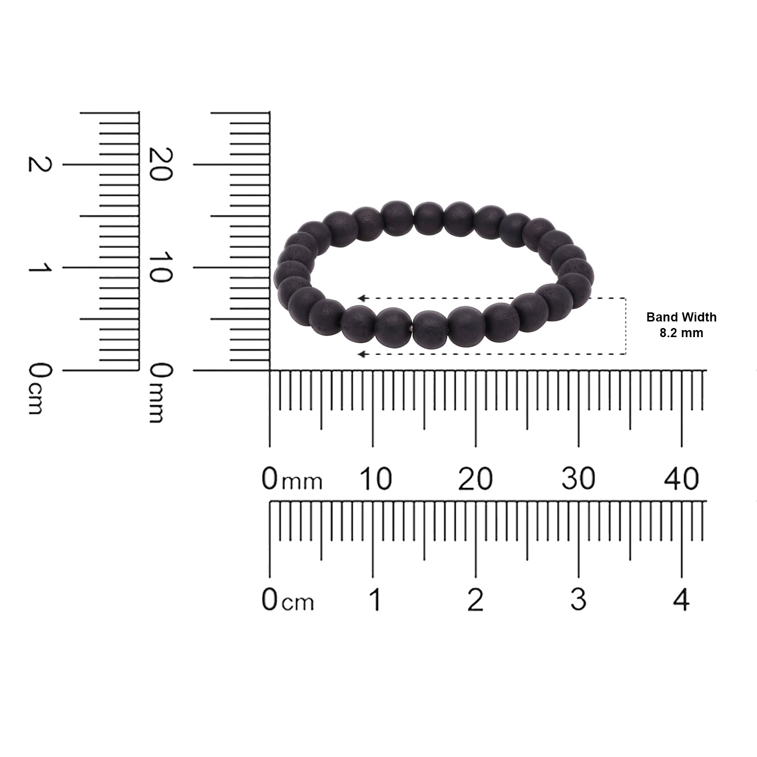 Ebony Wood (Karungali) Protection Energy Bracelet | SKU : 0005539222, 0005539208