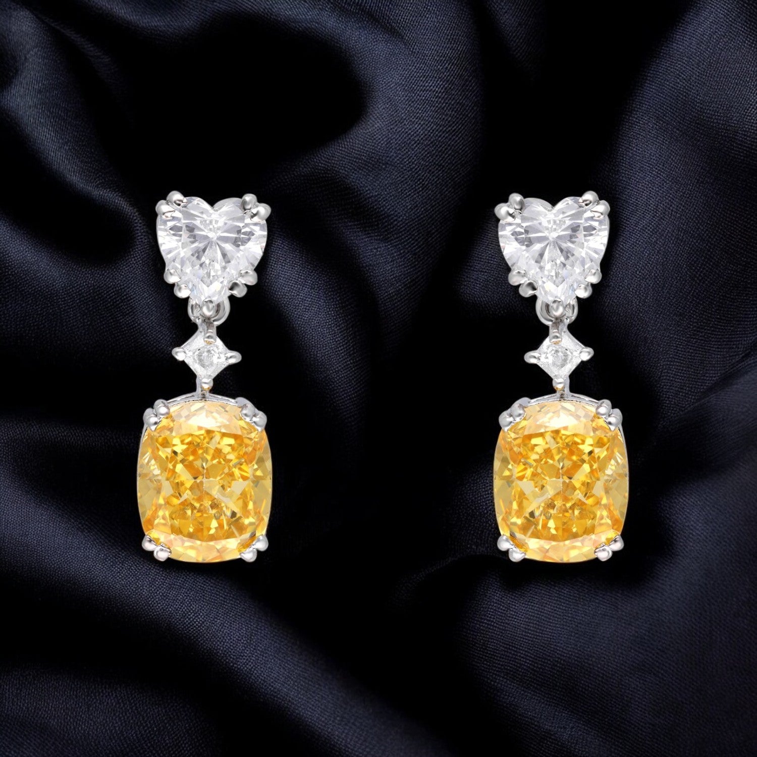 Romantica GemDrop Sterling Silver Earring | SKU :  0022178947, 0022179241, 0003894071