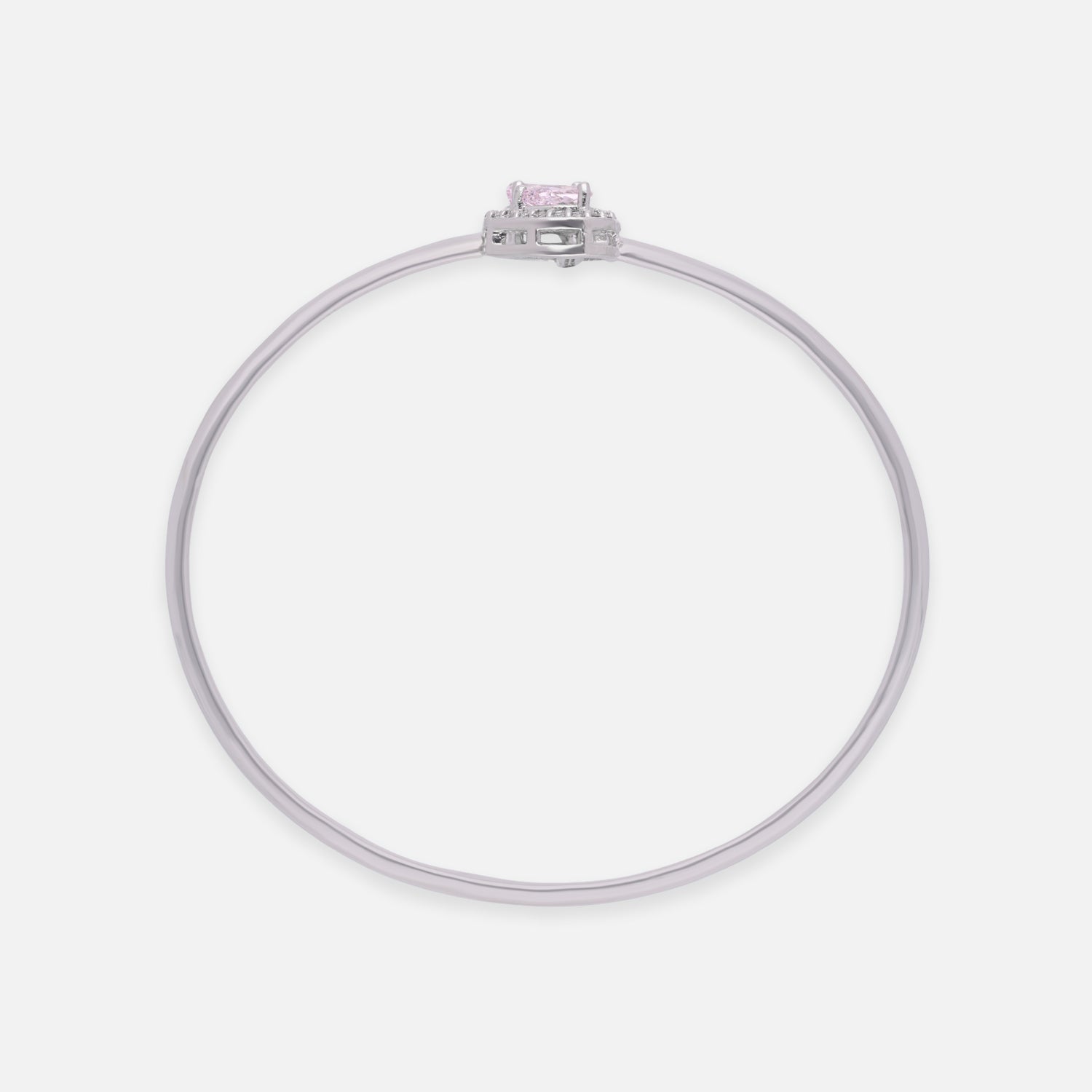Sterling Silver Twin Teardrop Pink Gemstone Bracelet | SKU : 0022219701, 0022219497, 0003922156
