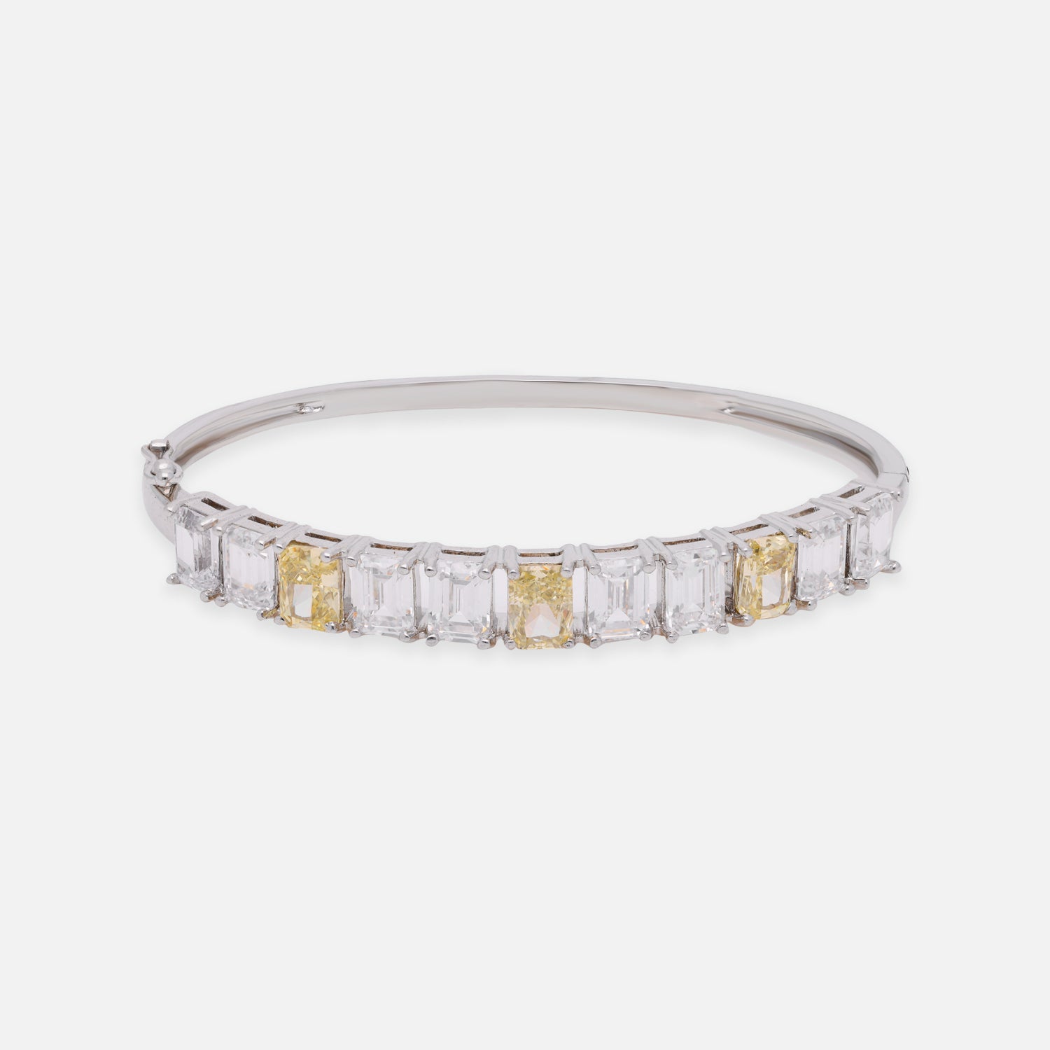 Sterling Silver Bracelet Collection – Emerald & Yellow Sapphire Accents | SKU : 0022219527, 0022219312, 0003921975