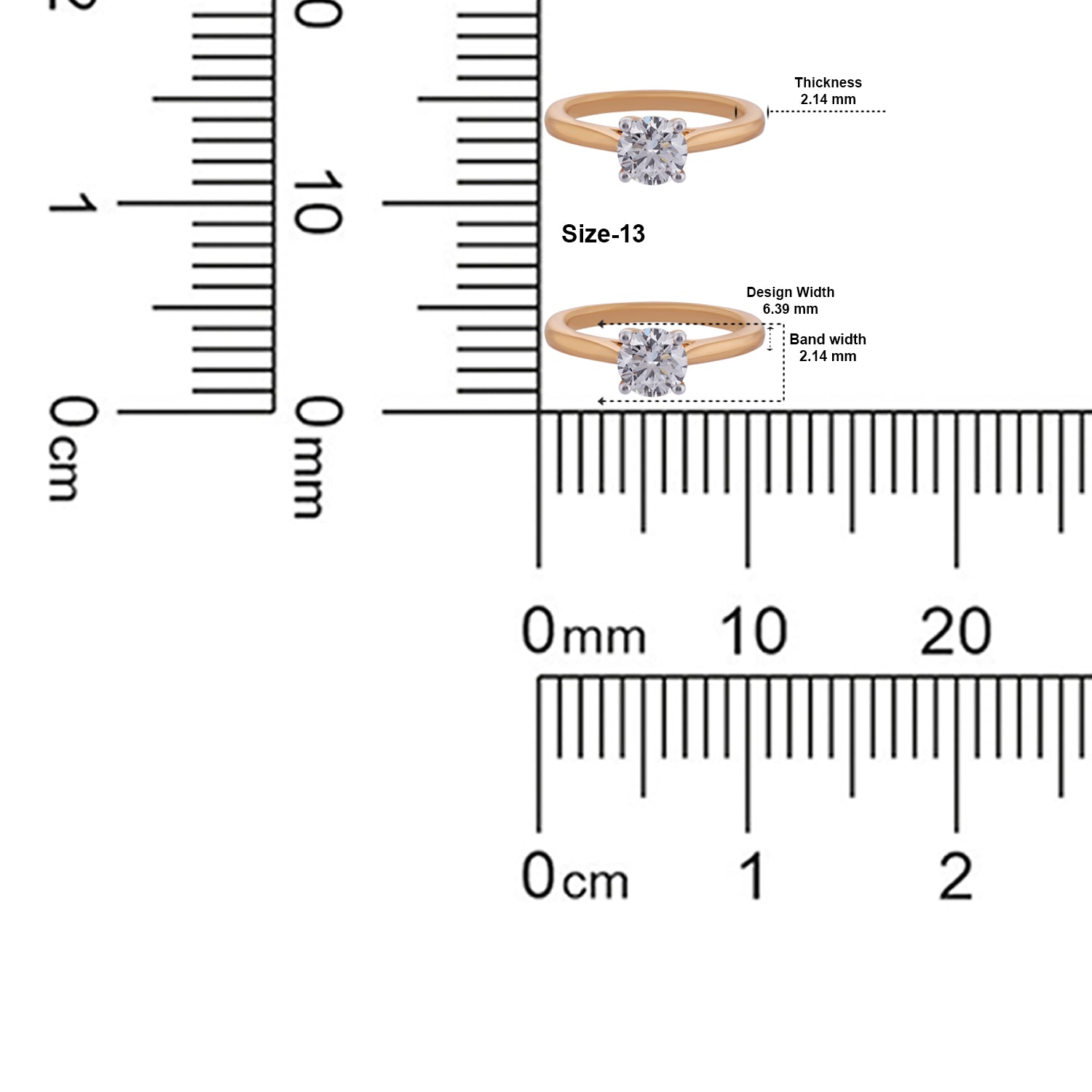 Golden Promise: Lab-Grown Solitaire Diamond Ring in Yellow Gold | SKU : 0004952688