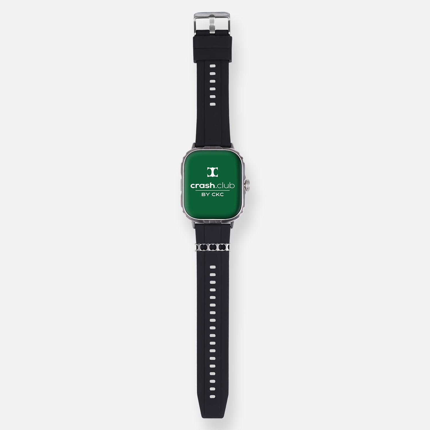 Smartwatch with Silver Charm, Bluetooth Calling & Health Tracking for Men | SKU : 0022605290, 0005856817