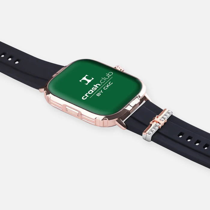 Smartwatch with Silver Charm, Bluetooth Calling & Health Tracking for Women | SKU : 0022611987, 0005859627