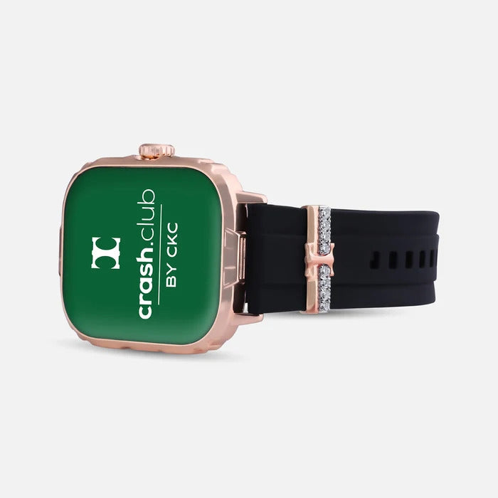 Smartwatch with Silver Charm, Bluetooth Calling & Health Tracking for Women | SKU : 0022611987, 0005859627