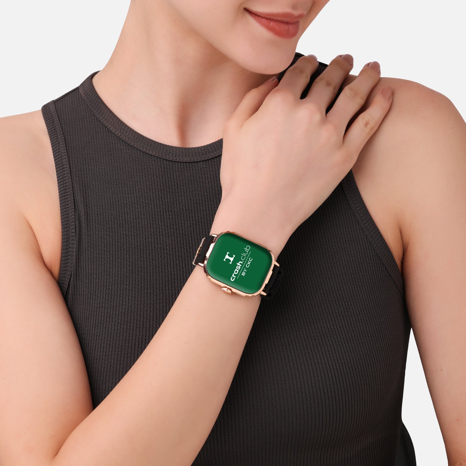Smartwatch with Silver Charm, Bluetooth Calling & Health Tracking for Women | SKU : 0022611987, 0005859627