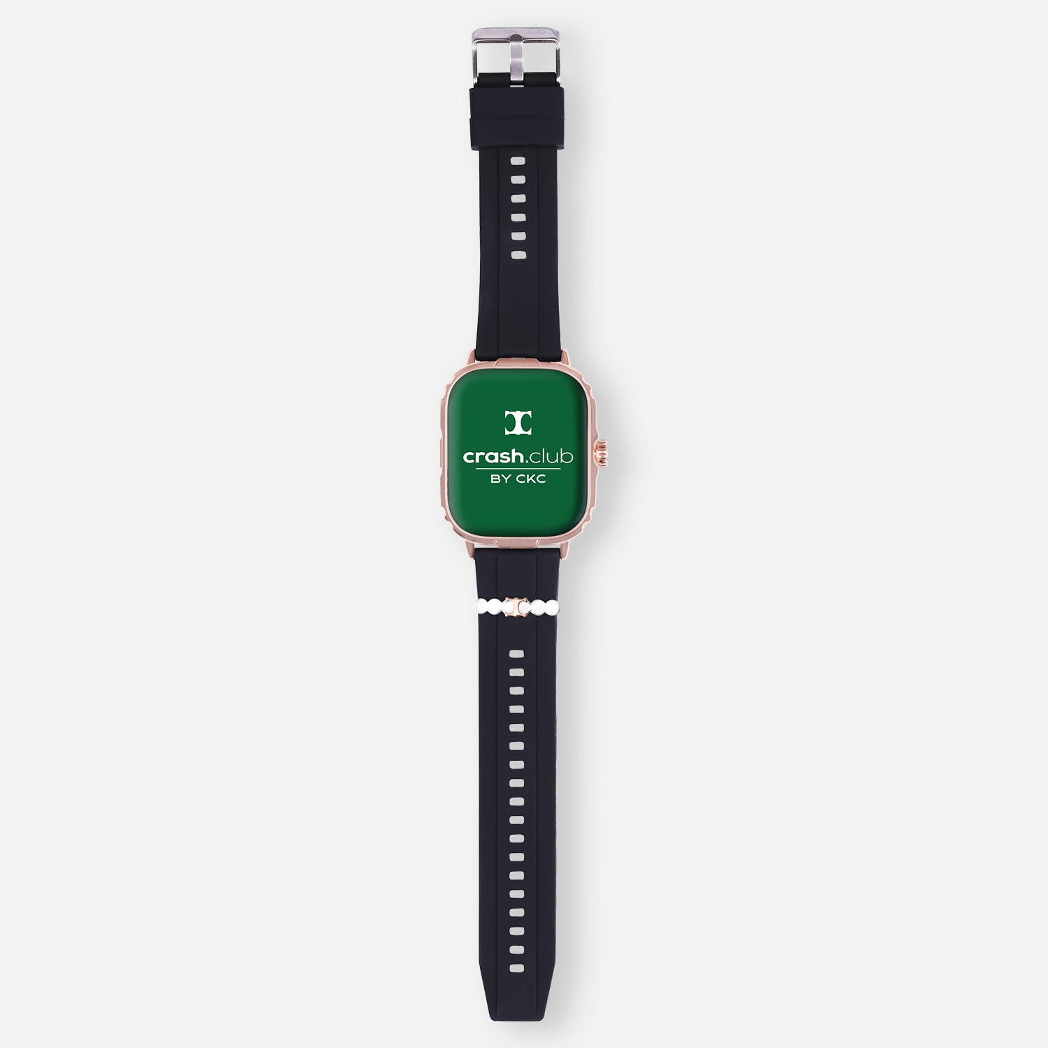 Smart Watch with Silver Charm, Bluetooth Calling, Fitness Tracking & App Connectivity for Men | SKU : 0022612700, 0005860029