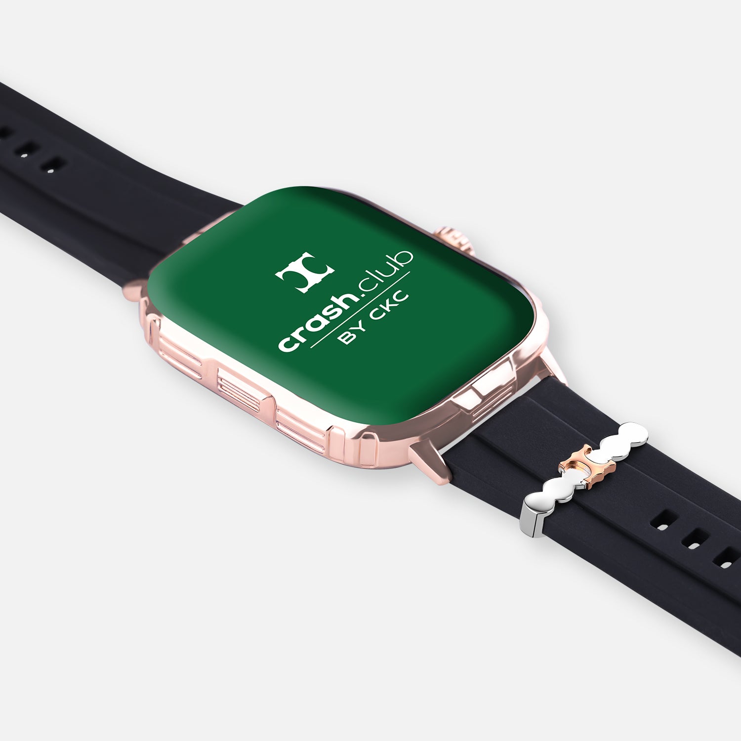 Smart Watch with Silver Charm, Bluetooth Calling, Fitness Tracking & App Connectivity for Men | SKU : 0022612700, 0005860029