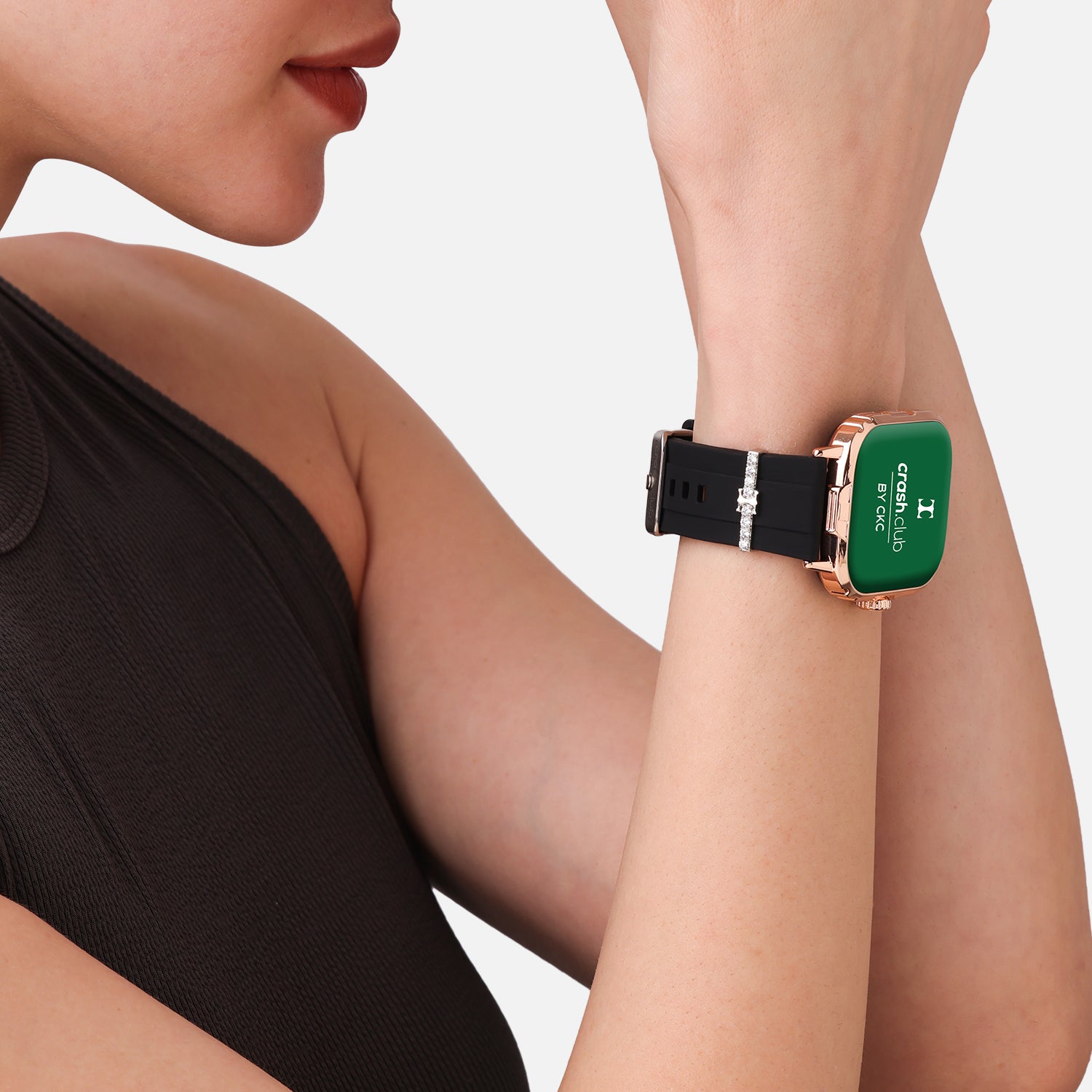 Smart Watch with Silver Charm, Bluetooth Calling, Activity Tracking & App Support for Women | SKU : 0022613189, 0005860227