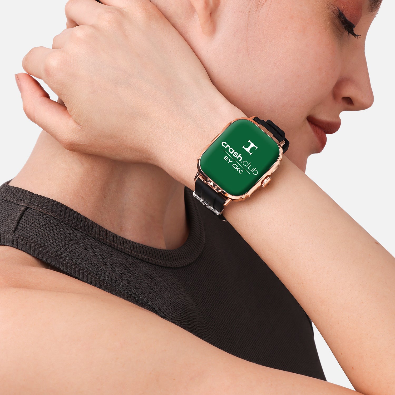 Smart Watch with Silver Charm, Bluetooth Calling, Activity Tracking & App Support for Women | SKU : 0022613189, 0005860227