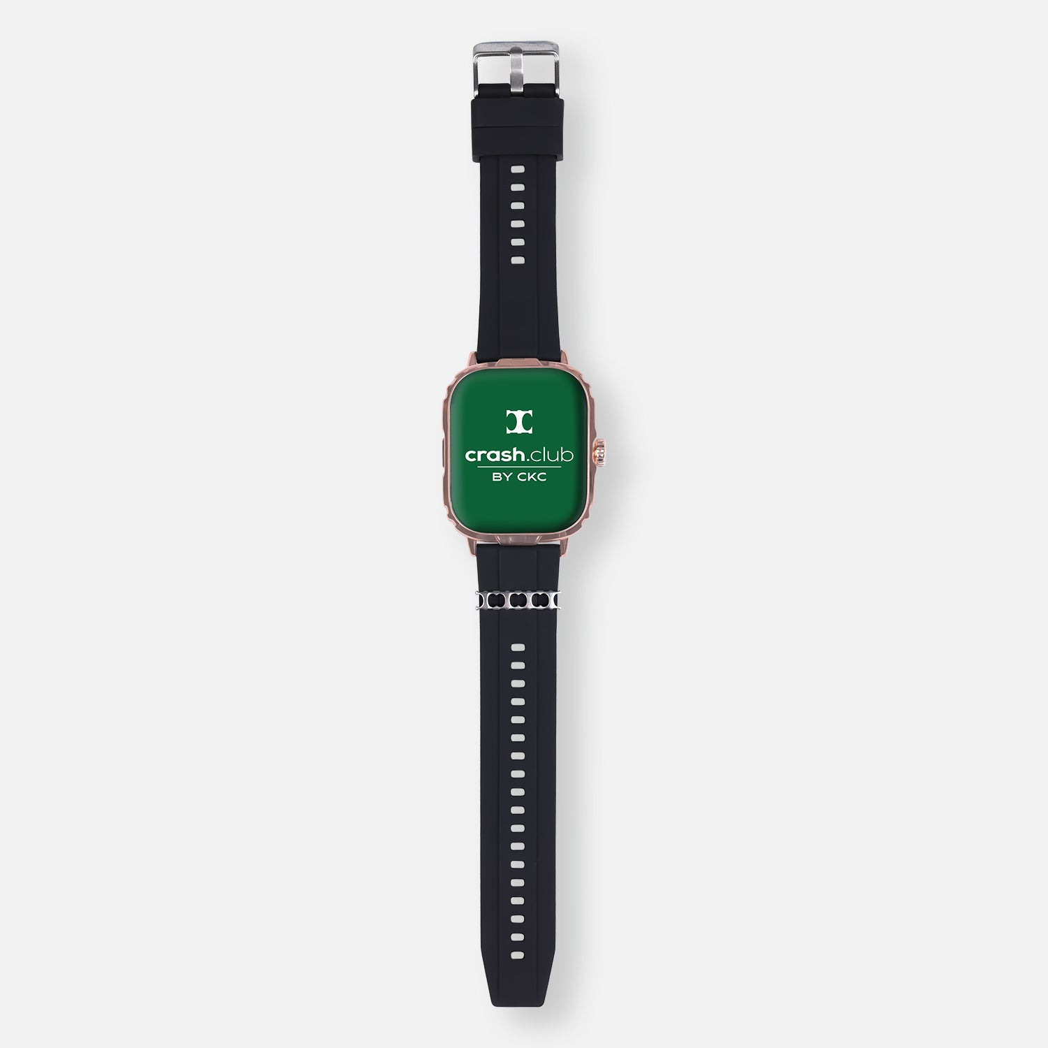 Smart Watch with Silver Charm, Calling, Fitness Monitoring & Smart Notifications for Men | SKU : 0022613585, 0005860302