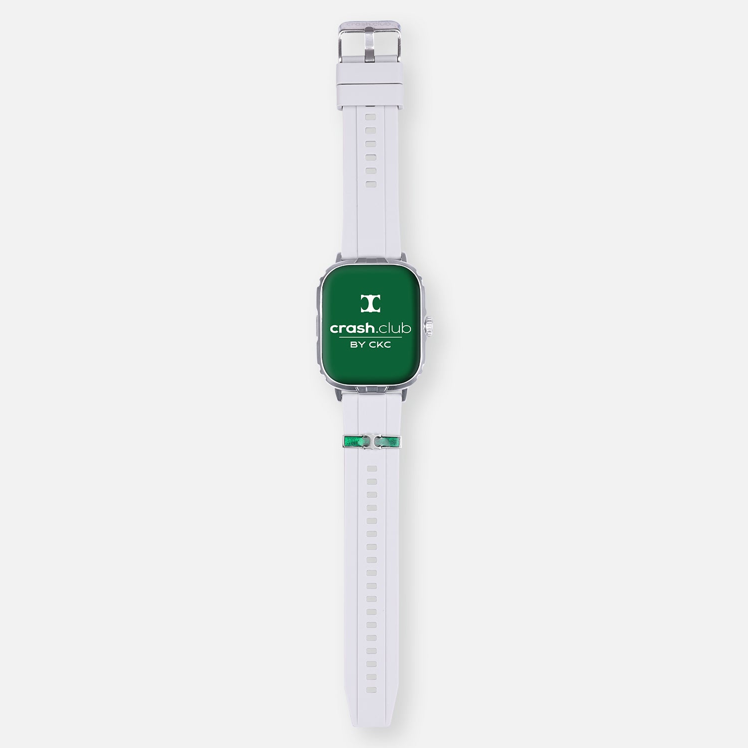 Smart Watch with Silver Charm, Bluetooth Calling, Health Sensors & App Sync for Men | SKU : 0022615428, 0005862061