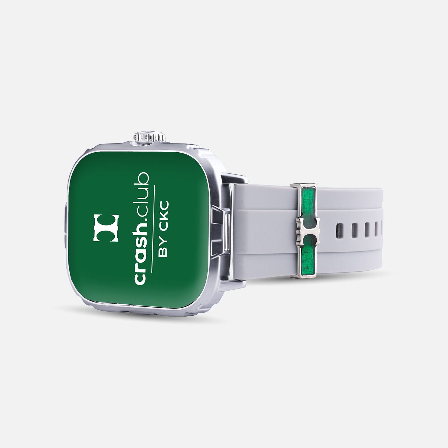 Smart Watch with Silver Charm, Bluetooth Calling, Health Sensors & App Sync for Men | SKU : 0022615428, 0005862061