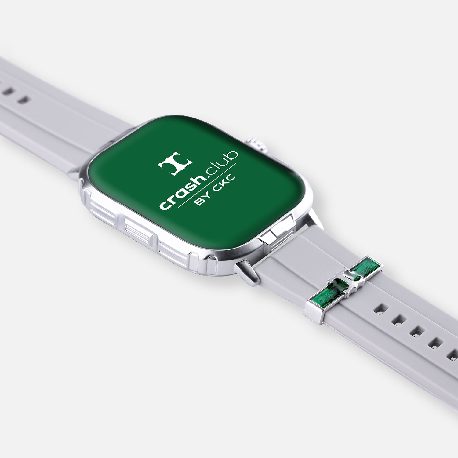 Smart Watch with Silver Charm, Bluetooth Calling, Health Sensors & App Sync for Men | SKU : 0022615428, 0005862061