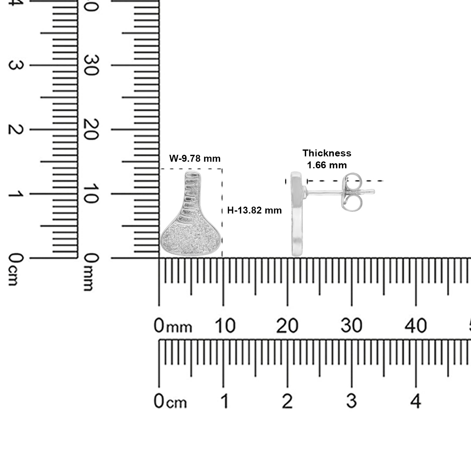 Sterling Silver Textured Flask Top Earrings – Science Collection | SKU : 0022638540, 0022638557, 0022638564, 0005867387, 0005867394, 0005867400, 0005867417, 0005867424, 0005867431, 0005867448
