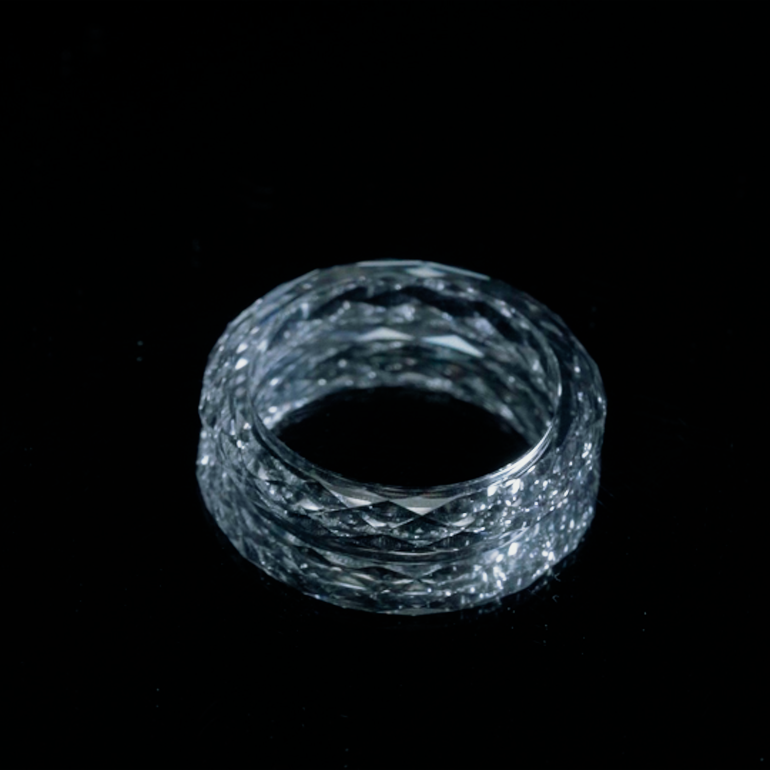 Majestic 7.93 Carat Faceted Lab-Grown Diamond Band – D Color, VS1 Clarity | A Singular Masterpiece of Sustainable Luxury | SKU : 0022459091