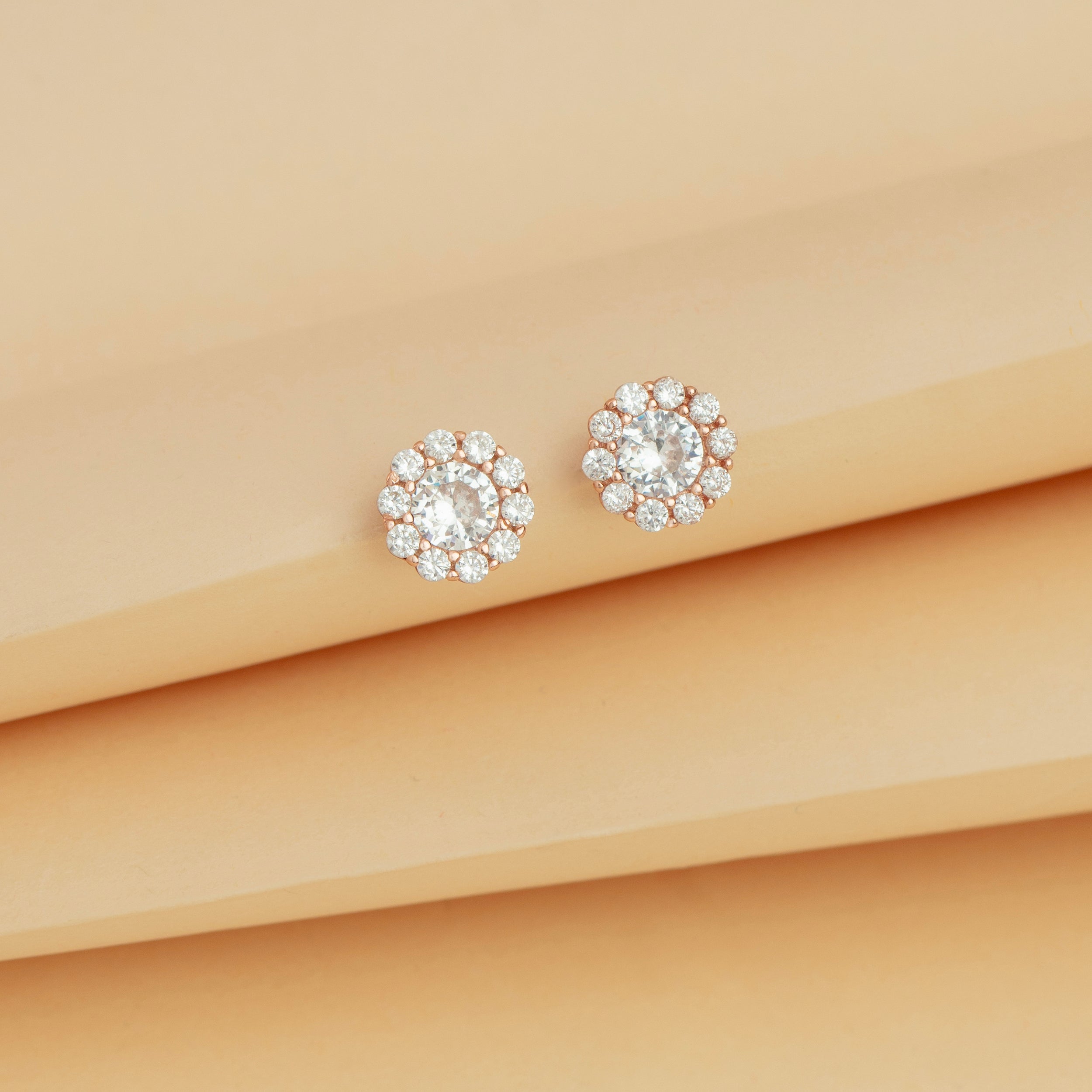 Timeless Rose Gold Studs | SKU : 0019272634 - crash.club by CKC