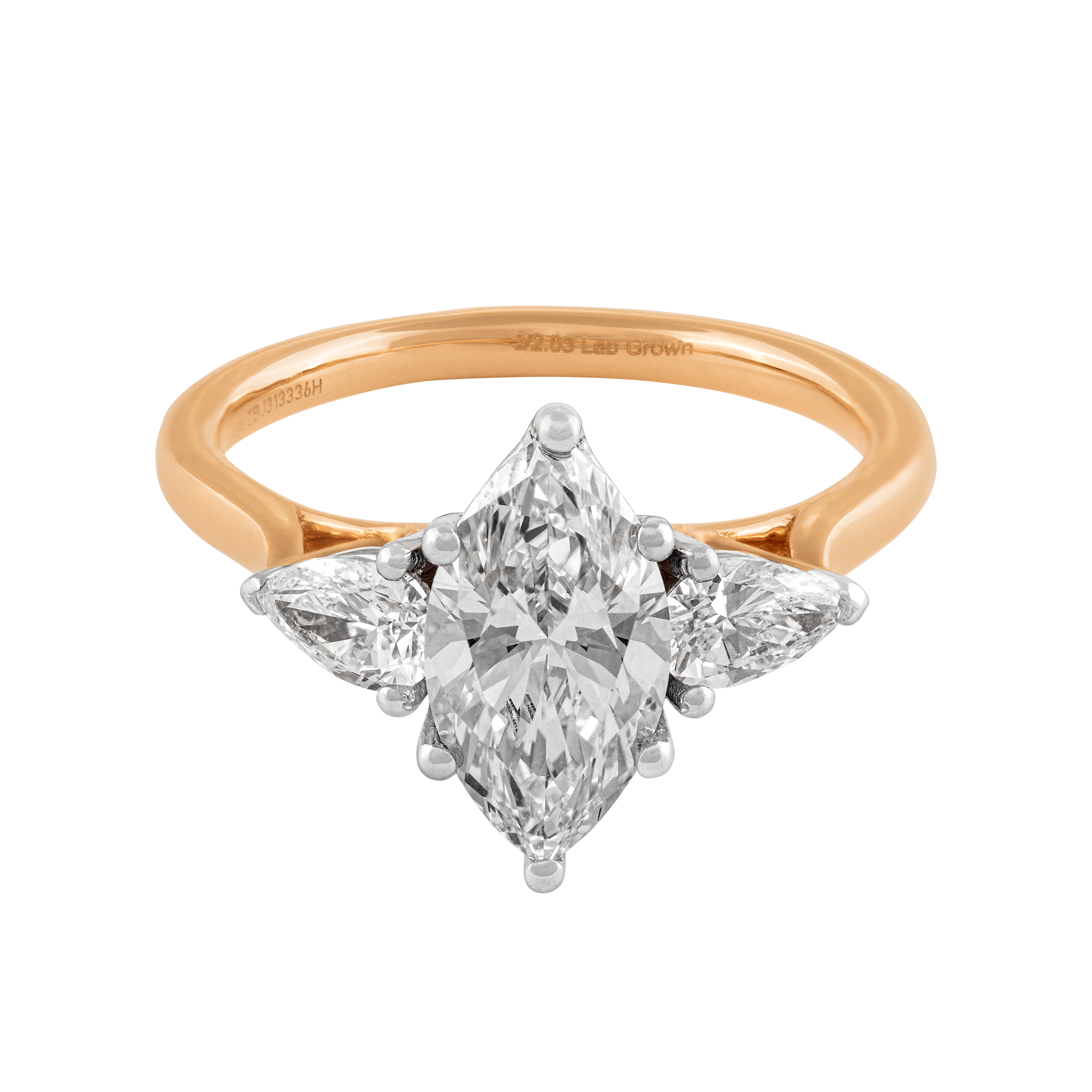 Graceful Lab Grown Diamonds in a Classy Elegance Ring  | SKU: 0019052649