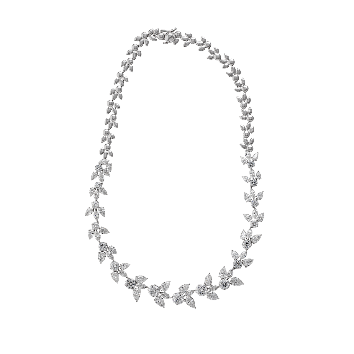 Pear-Round Brilliant-Marquise Cut Carat Lab Grown Adorned Flora