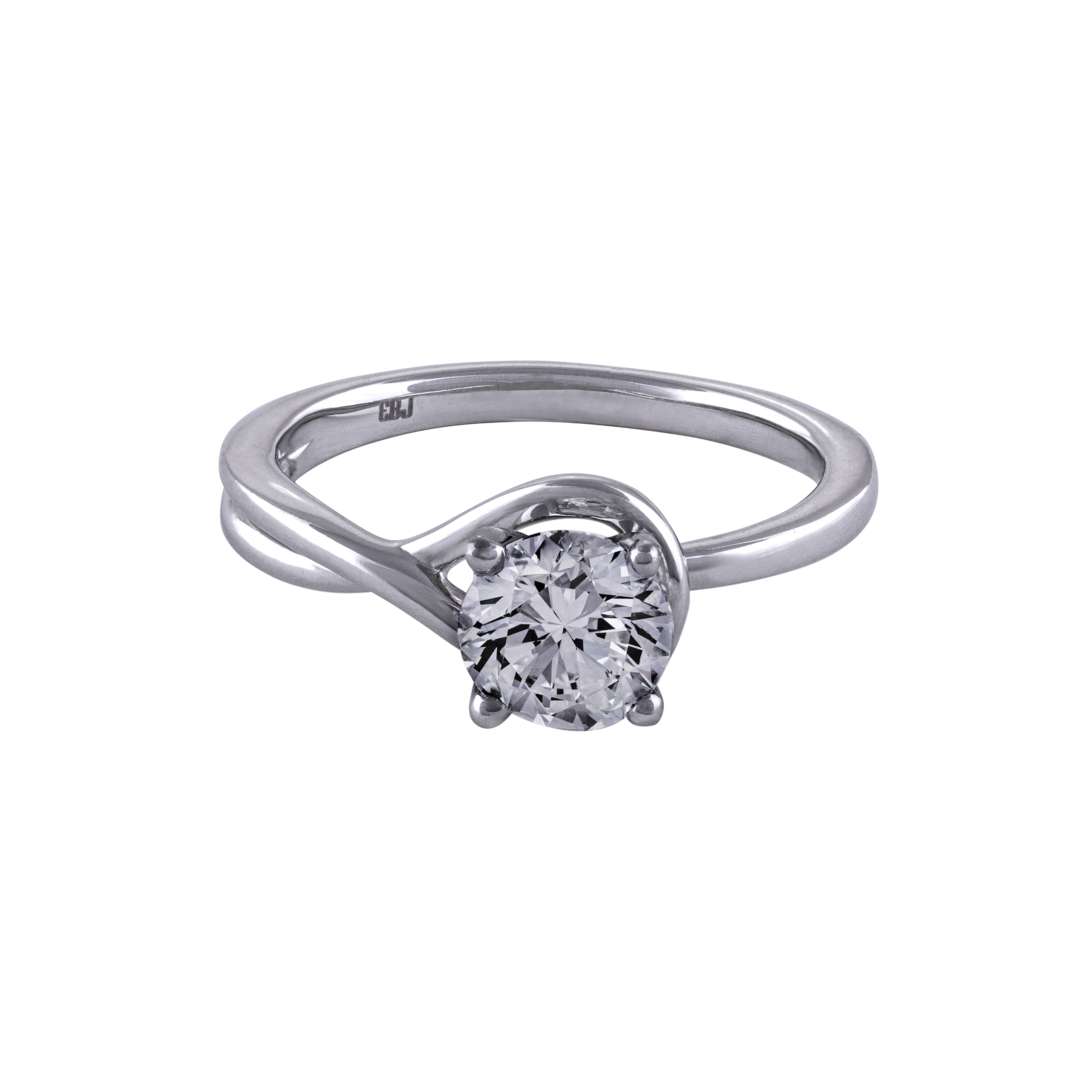 Round Brilliant 1.00 Carat Lab Grown Diamond Solitaire Ring | SKU: 0019052168