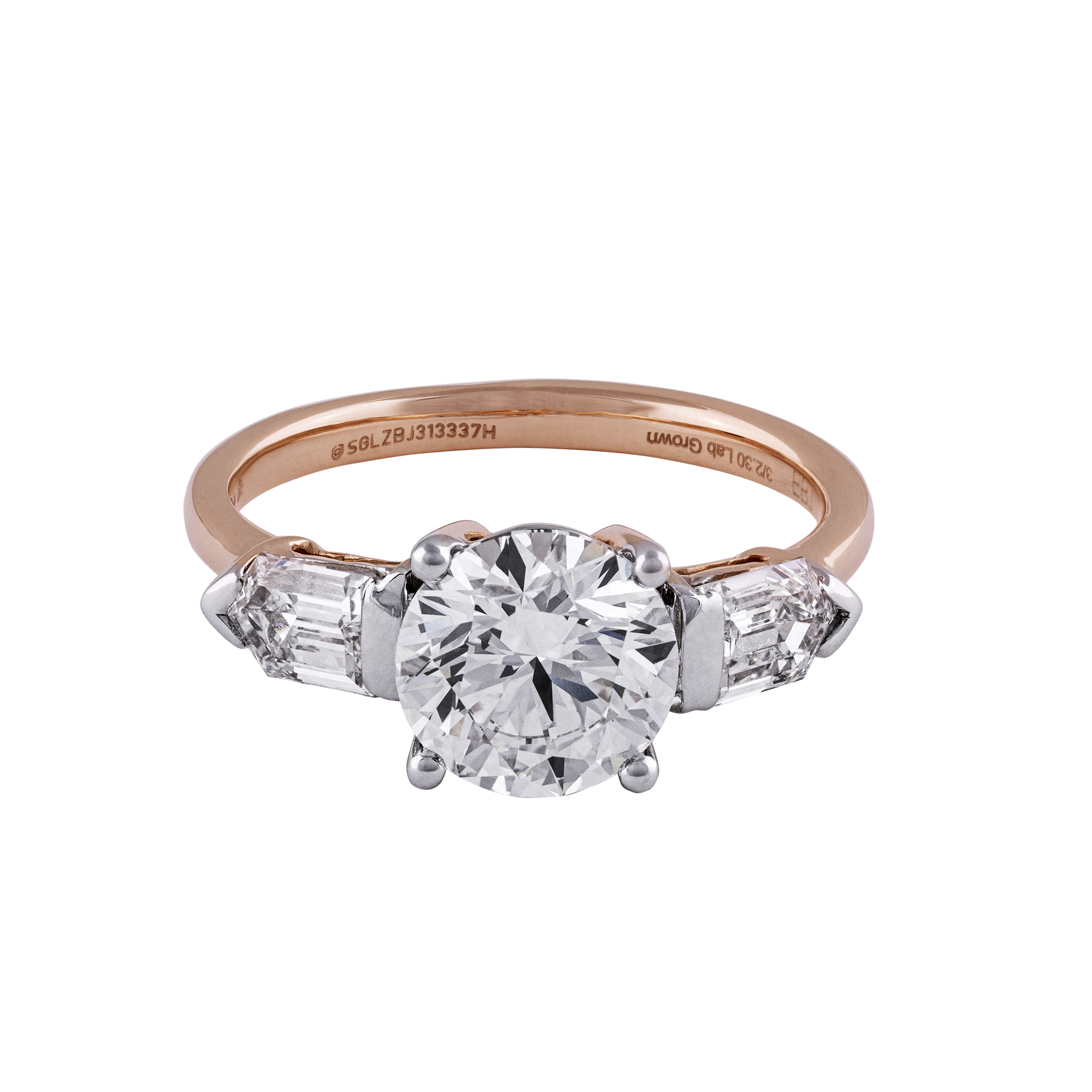 Solitaire Lab Grown Diamond Ring | SKU: 0019052656