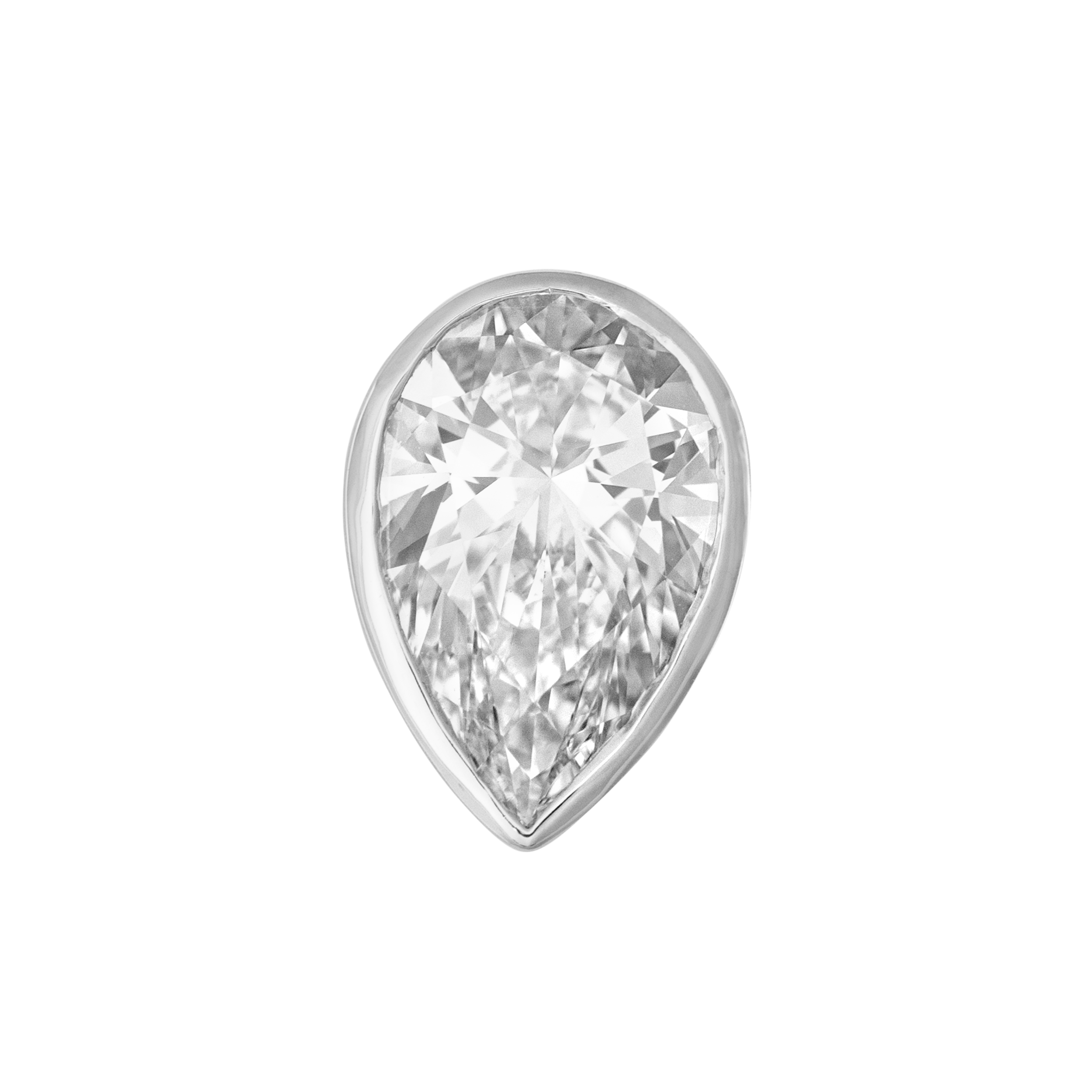 Pear Cut Designer Lab Grown Diamond Studs | SKU: 0019346052