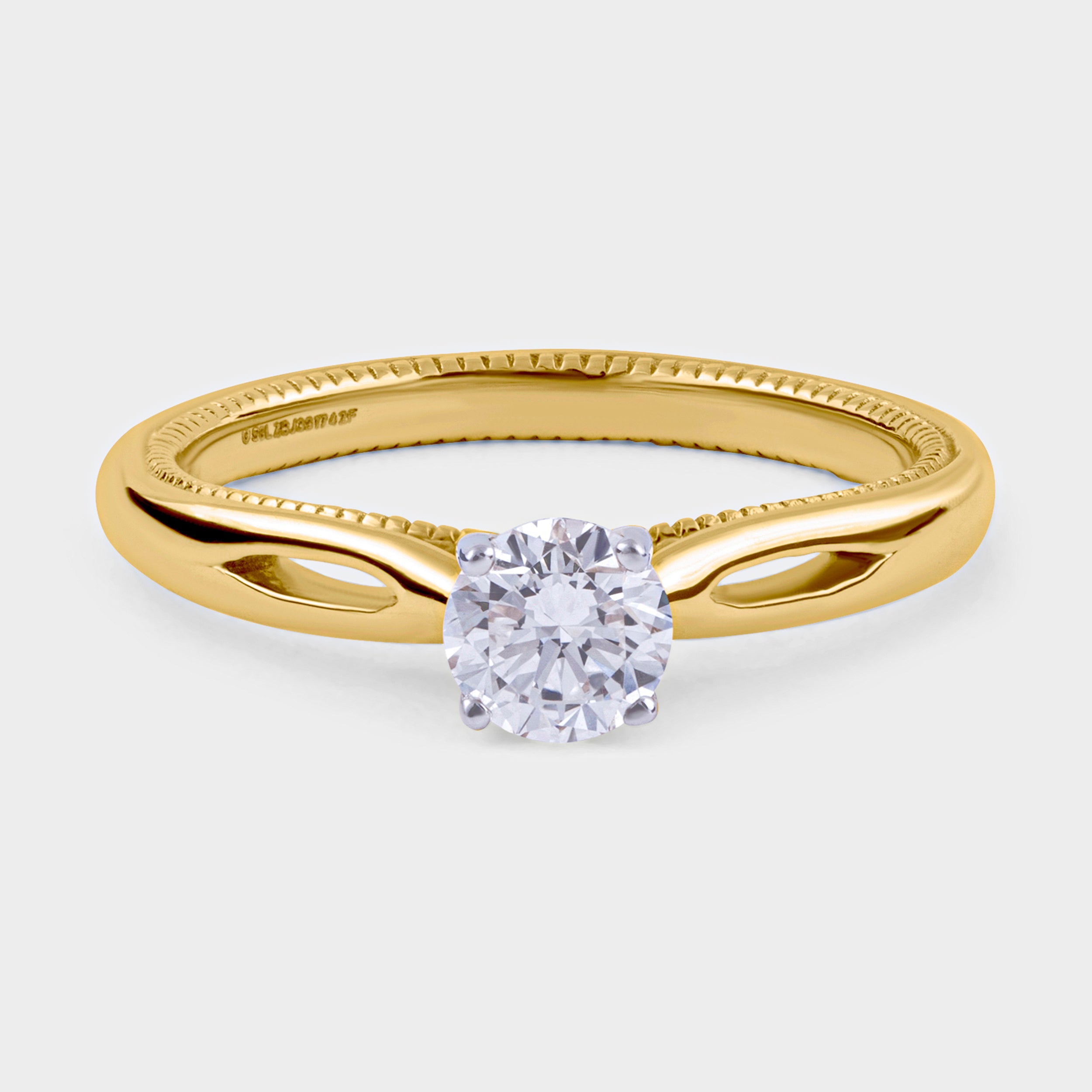 Round Brilliant 0.51 Carat Lab-Grown Solitaire Diamond | SKU : 0020069162 - crash.club by CKC