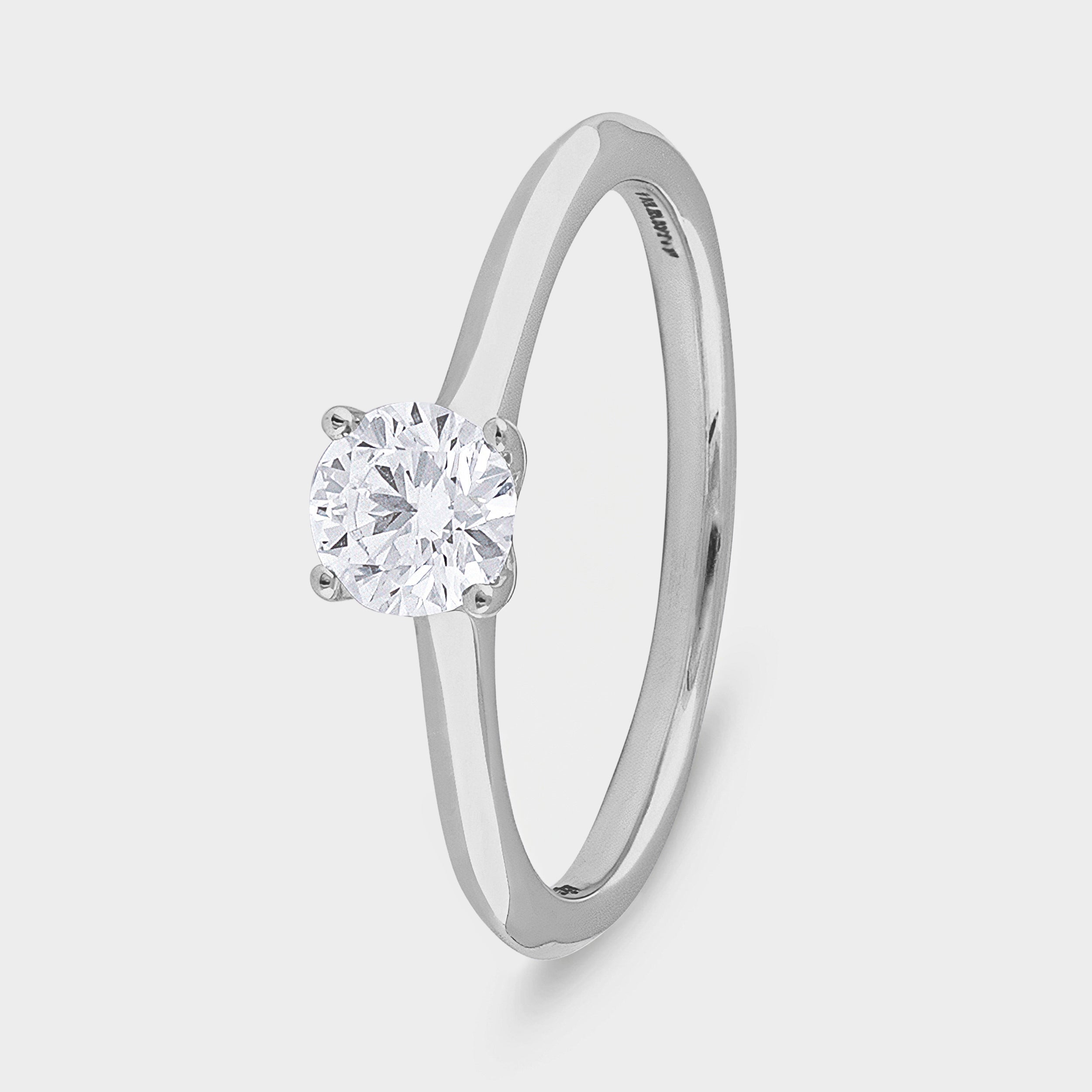 Round Brilliant 0.50 Carat Lab-Grown Solitaire Diamond | SKU : 0020069179 - crash.club by CKC