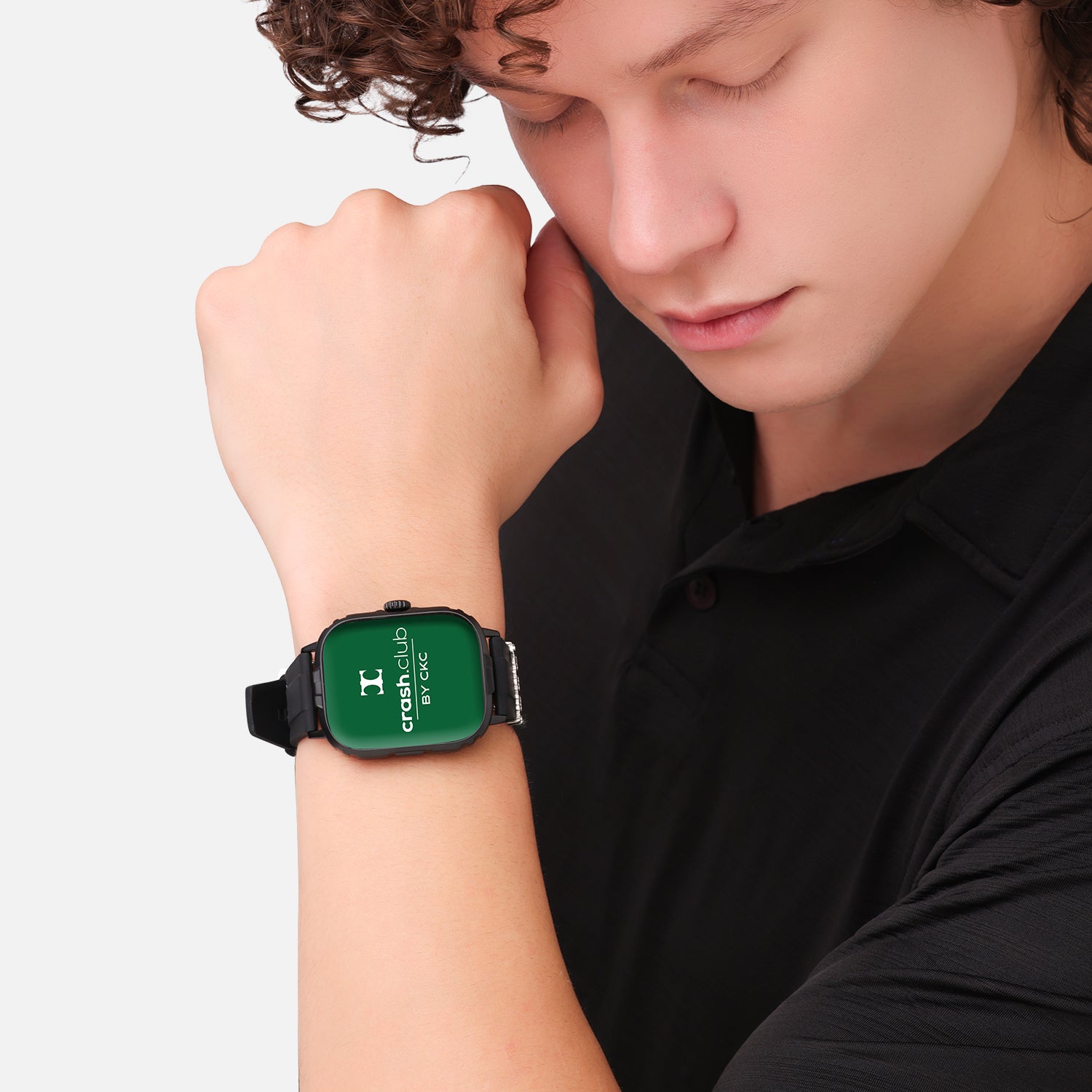 Smartwatch with Silver Charm, Bluetooth Calling & Health Tracking for Men | SKU : 0022607195, 0005857616