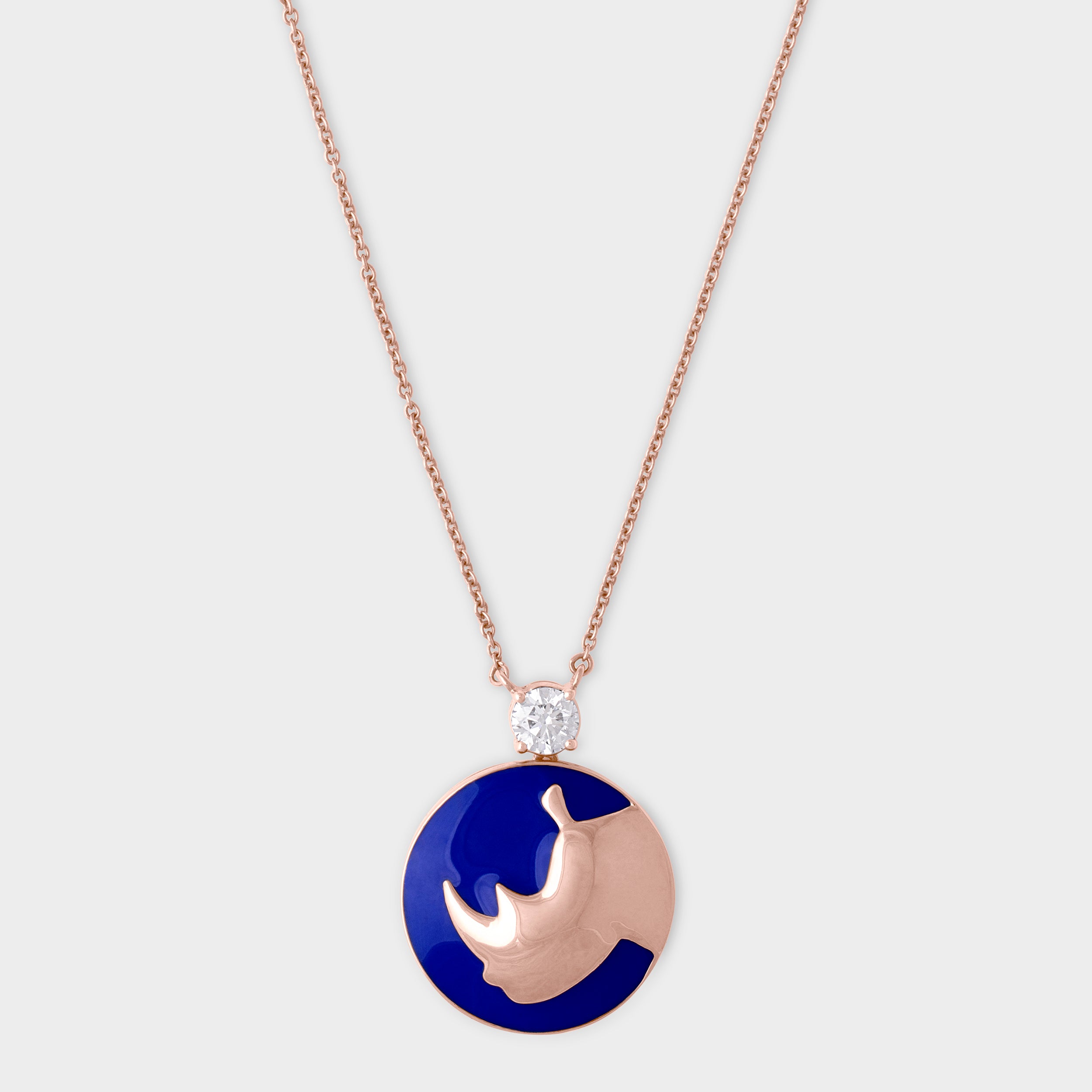 Blue Rhino Pendant Chain | SKU : 0003181935